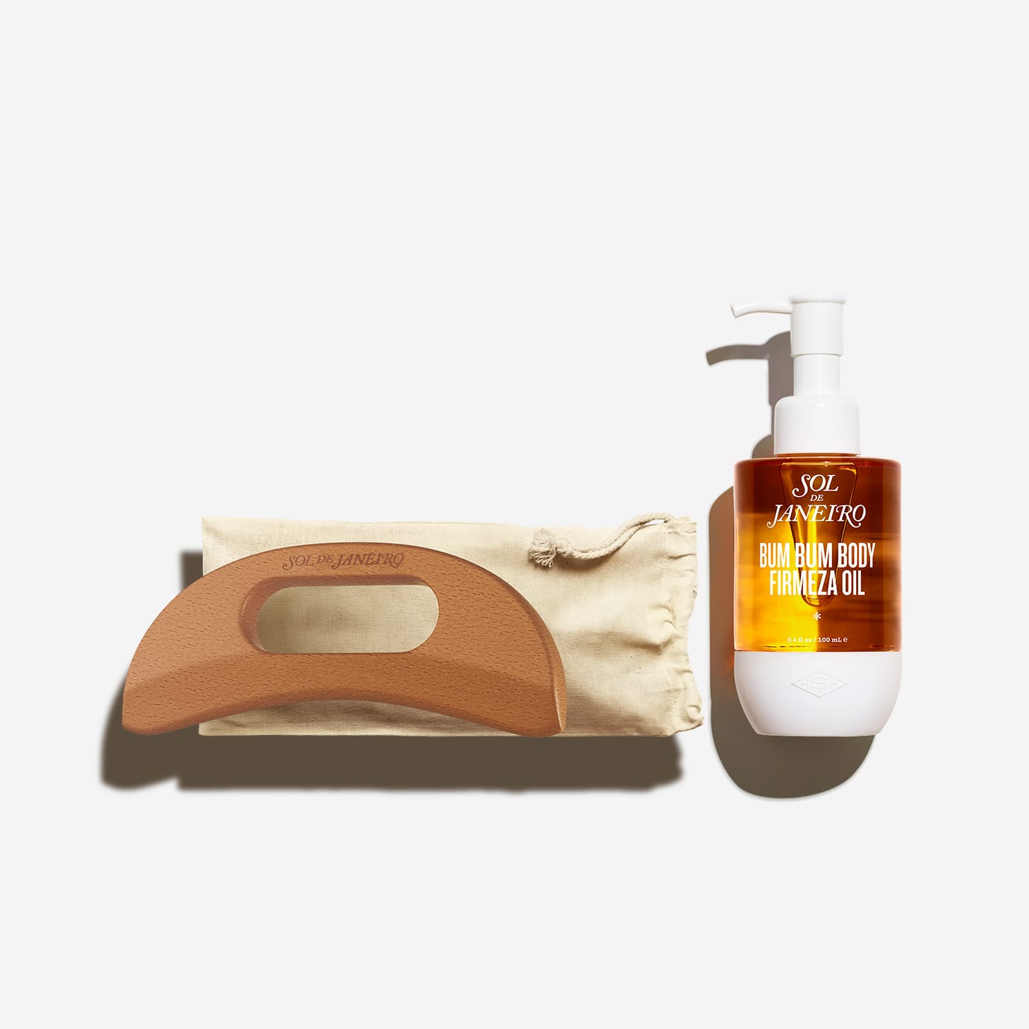 Powerful Body Firming Pair - Oil & Massage Tool - Sol de Janeiro