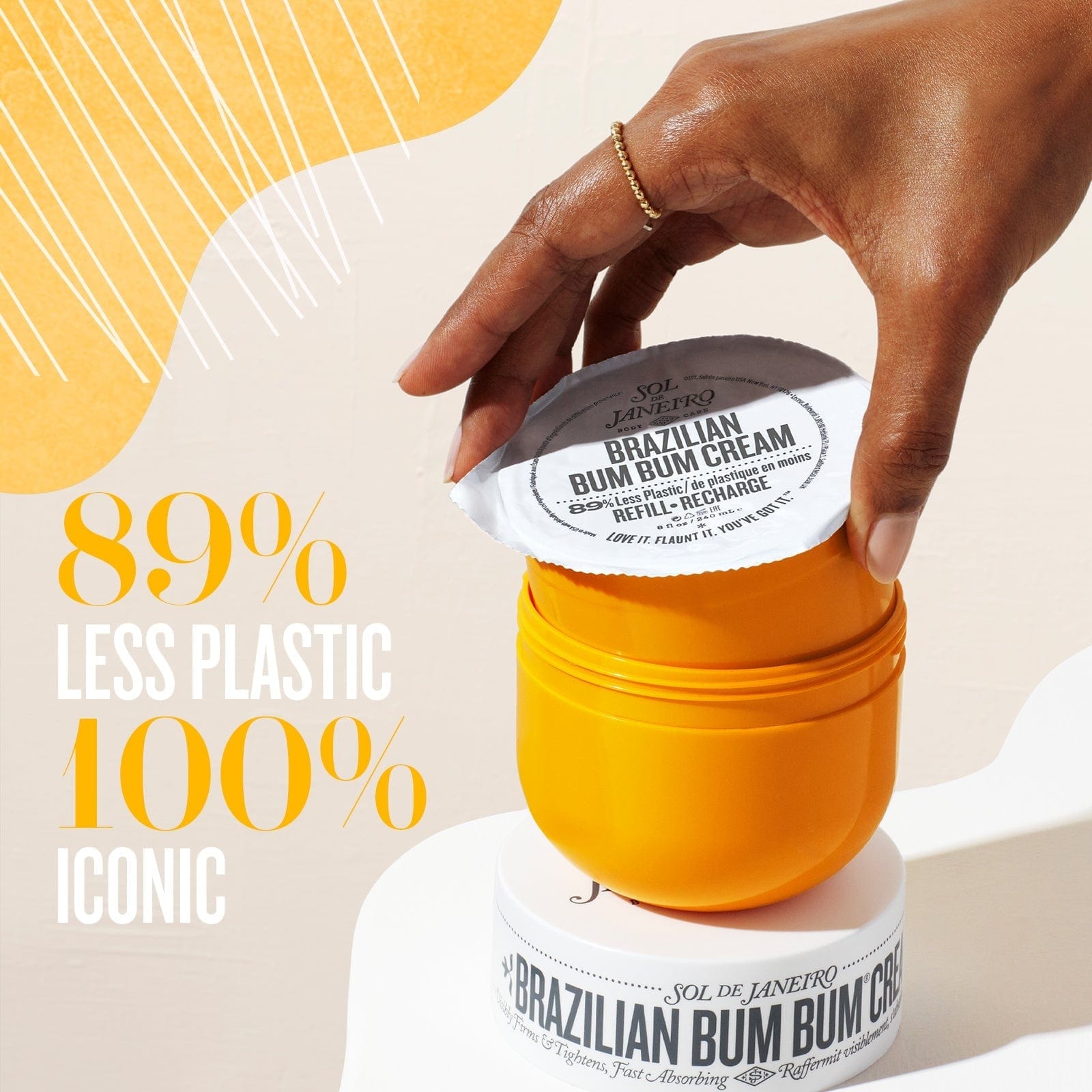 Bum Bum Cream Refill - 89% less plastic, 100% iconic
