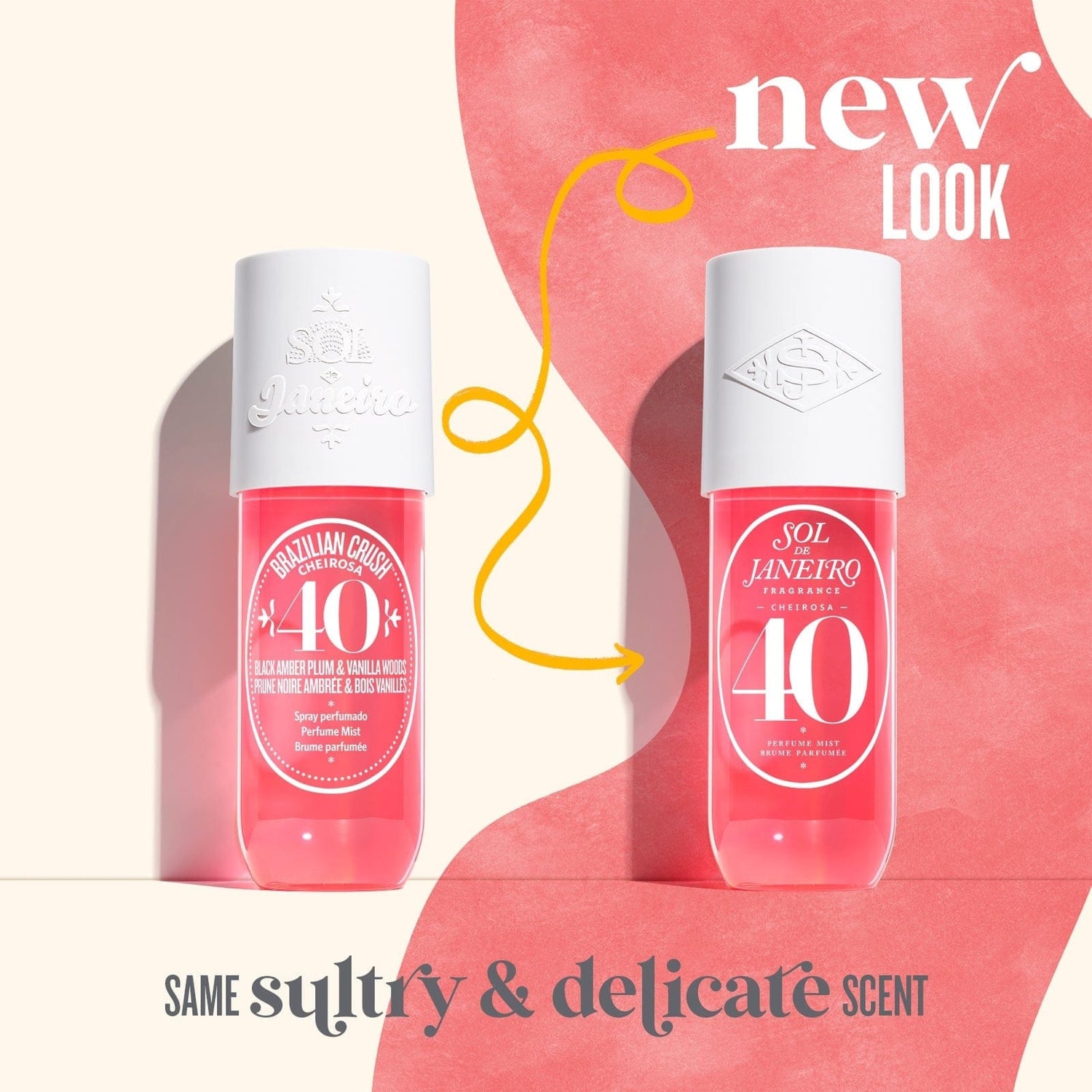 New look - same sultry &amp; delicate scent
