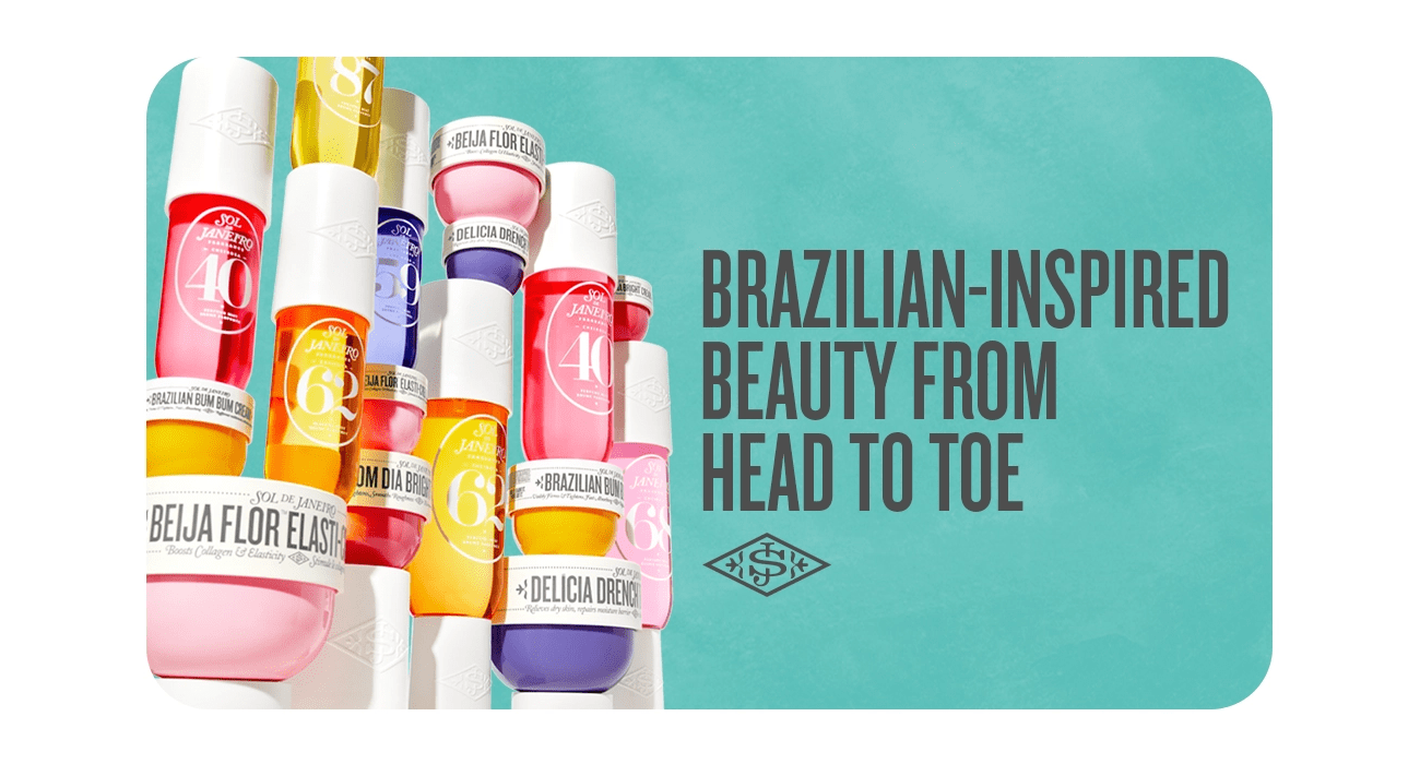Brazilian-inspired beauty from head to toe | sol de janeiro