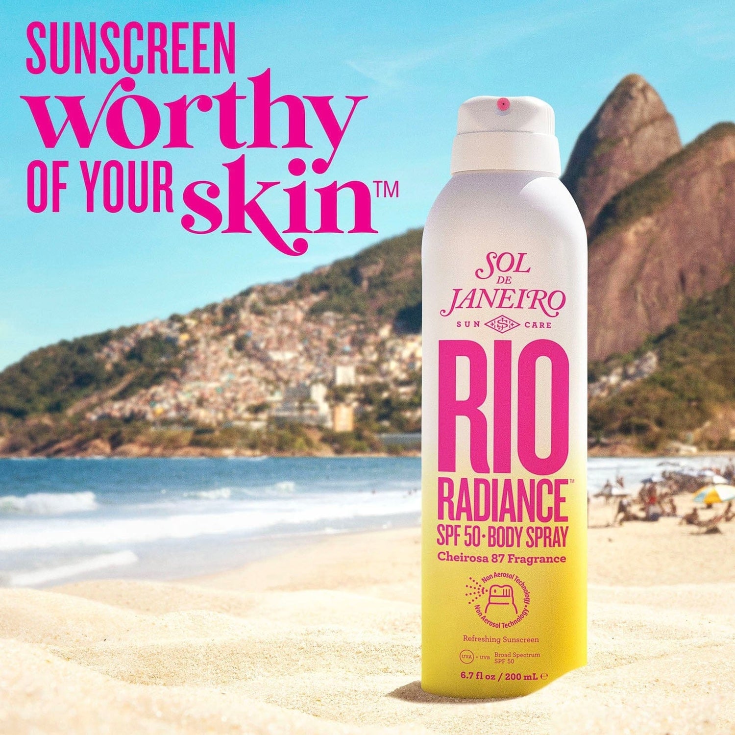 Sunscreen worthy of your skin.