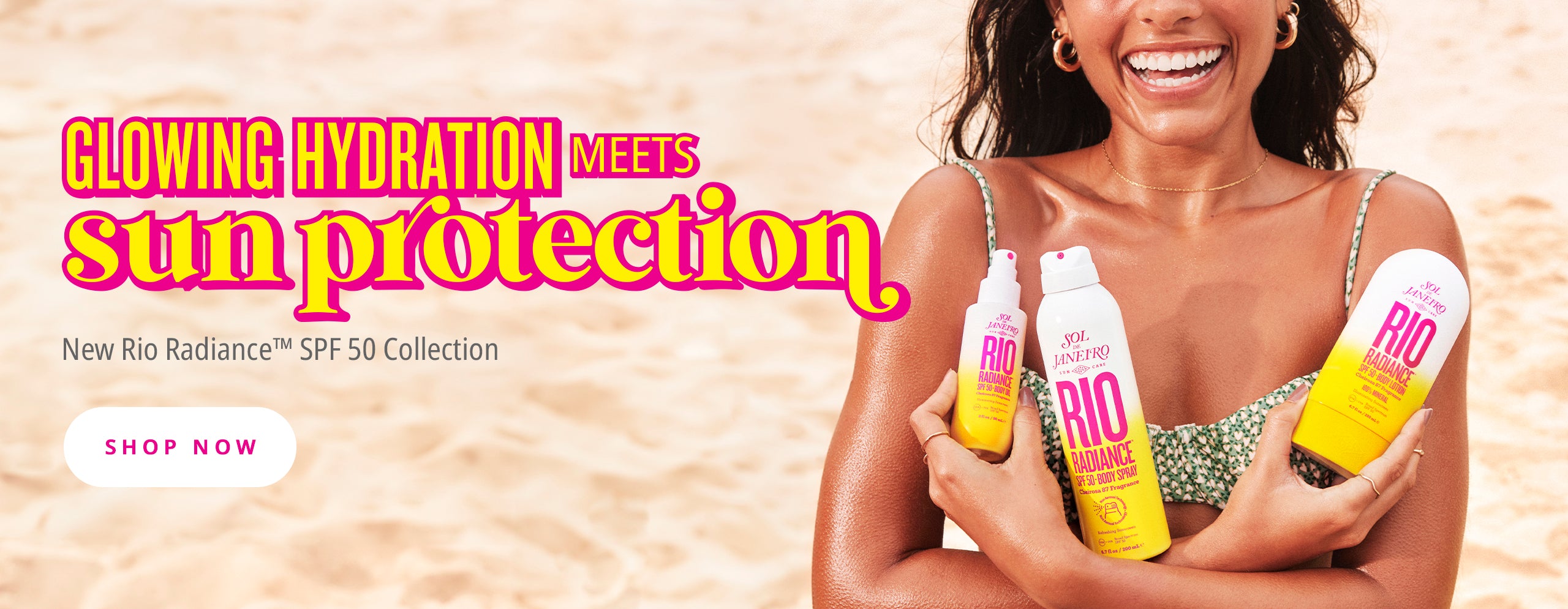 Glowing hydration meets sun protection - New Rio Radiance SPF collection
