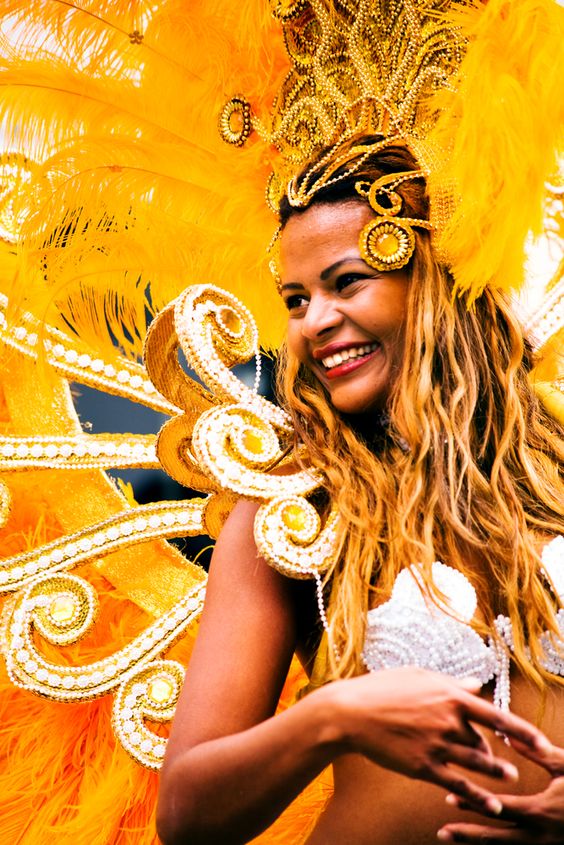 Woman in Brazilian Carnaval