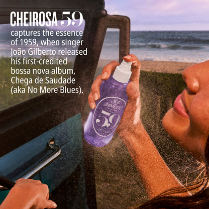 Cheirosa 59 captures the essence of 1959, when singer Joao Gilberto released his first-credited bossa nova album, Chega de Saudade (aka No More Blues).