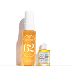 Two Sol de Janeiro perfume bottles on a white background