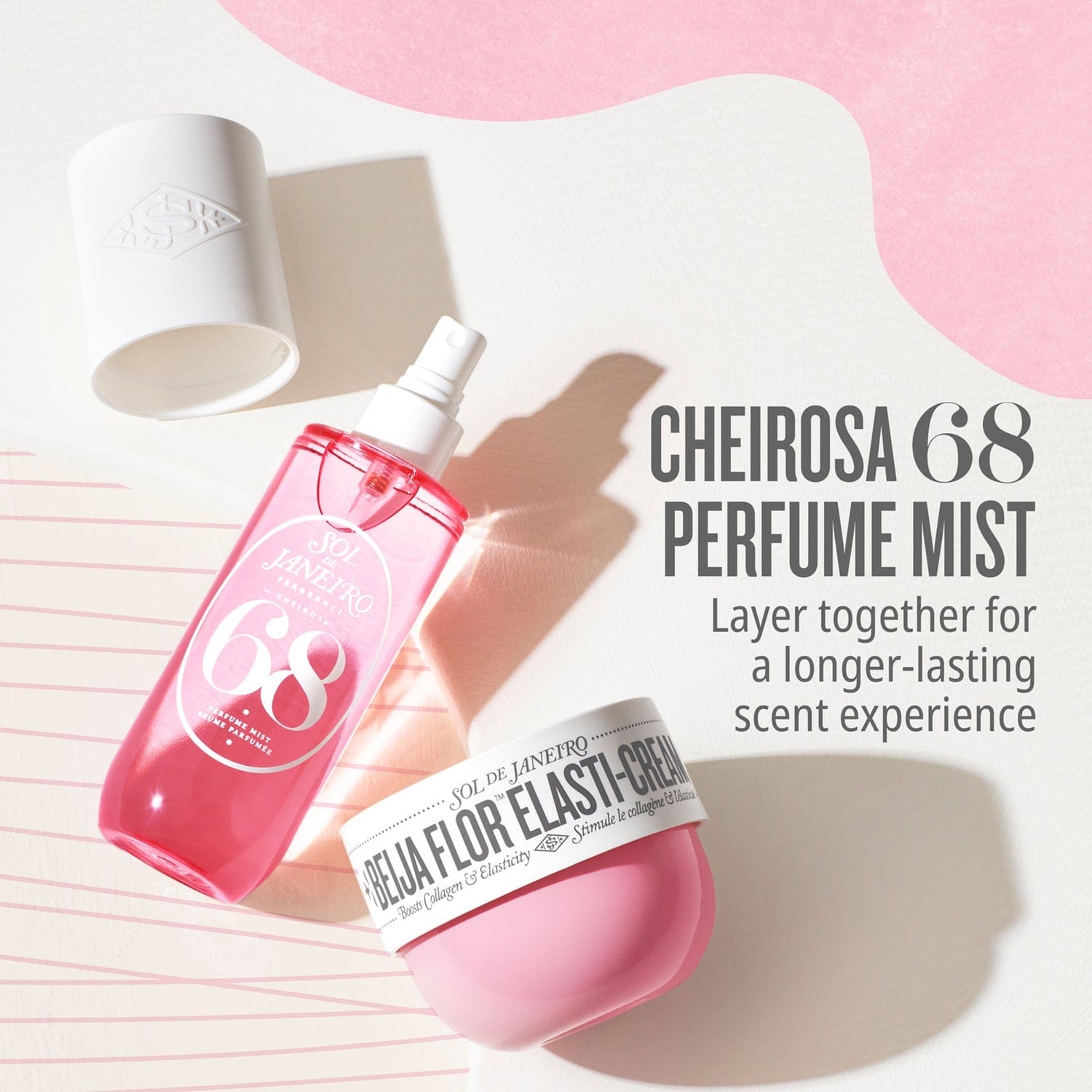 Cheirosa 68 perfume mist - layer together for a longer-lasting scent experience