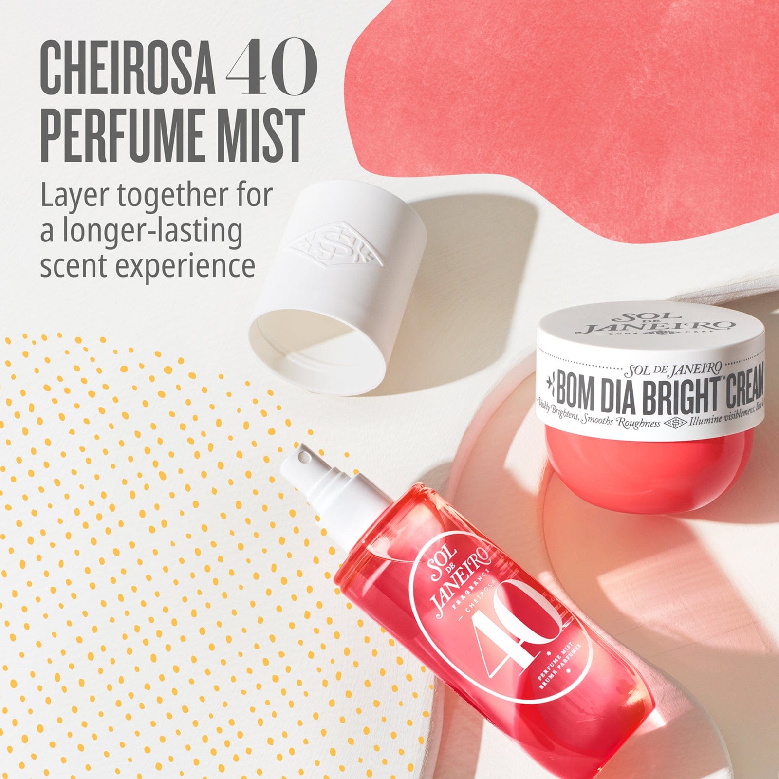 Cheirosa 40 Perfume Mist layer together for a longer-lasting scent experience