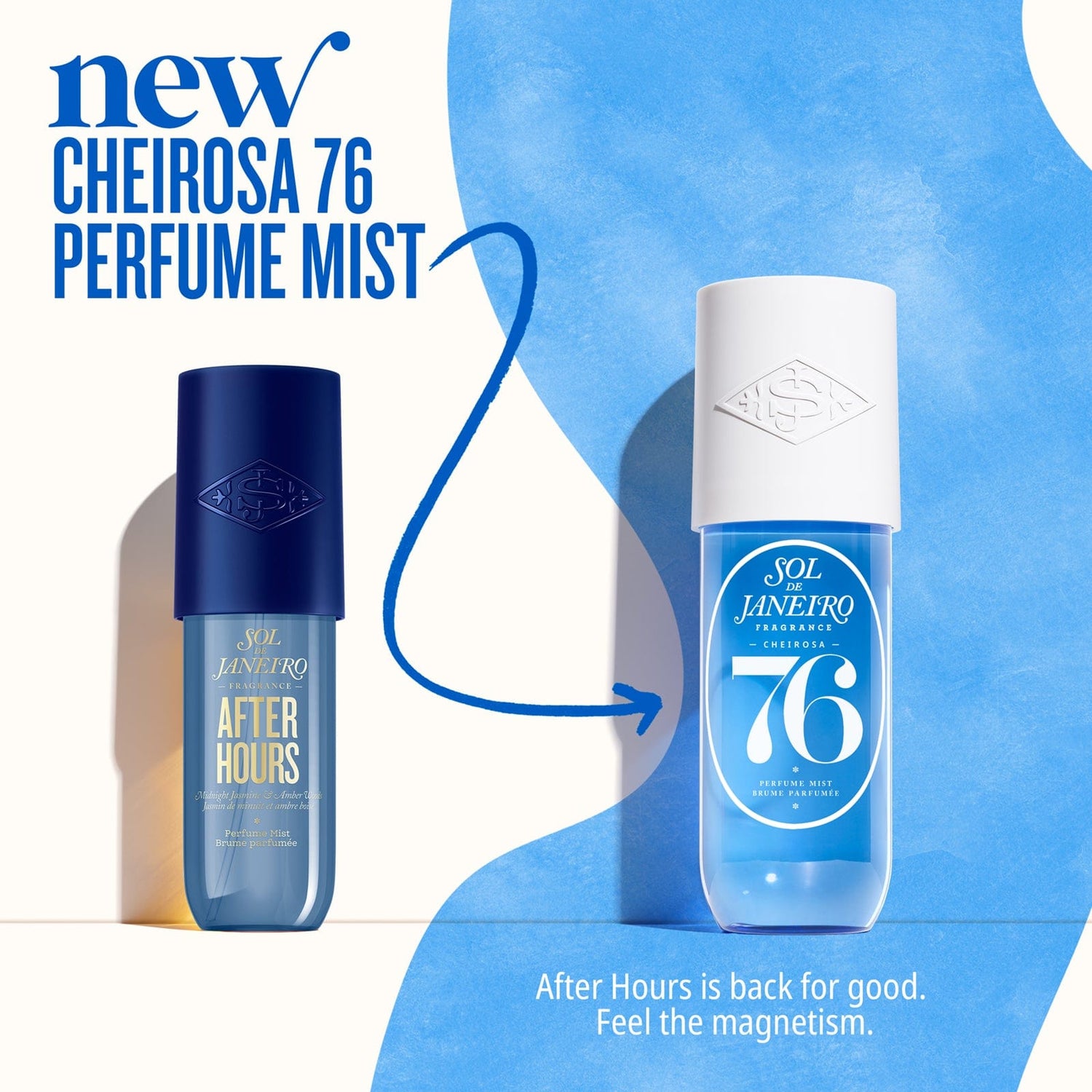 New cheirosa 76 perfume mist - after hours is back for good. Feel the magnetism. 