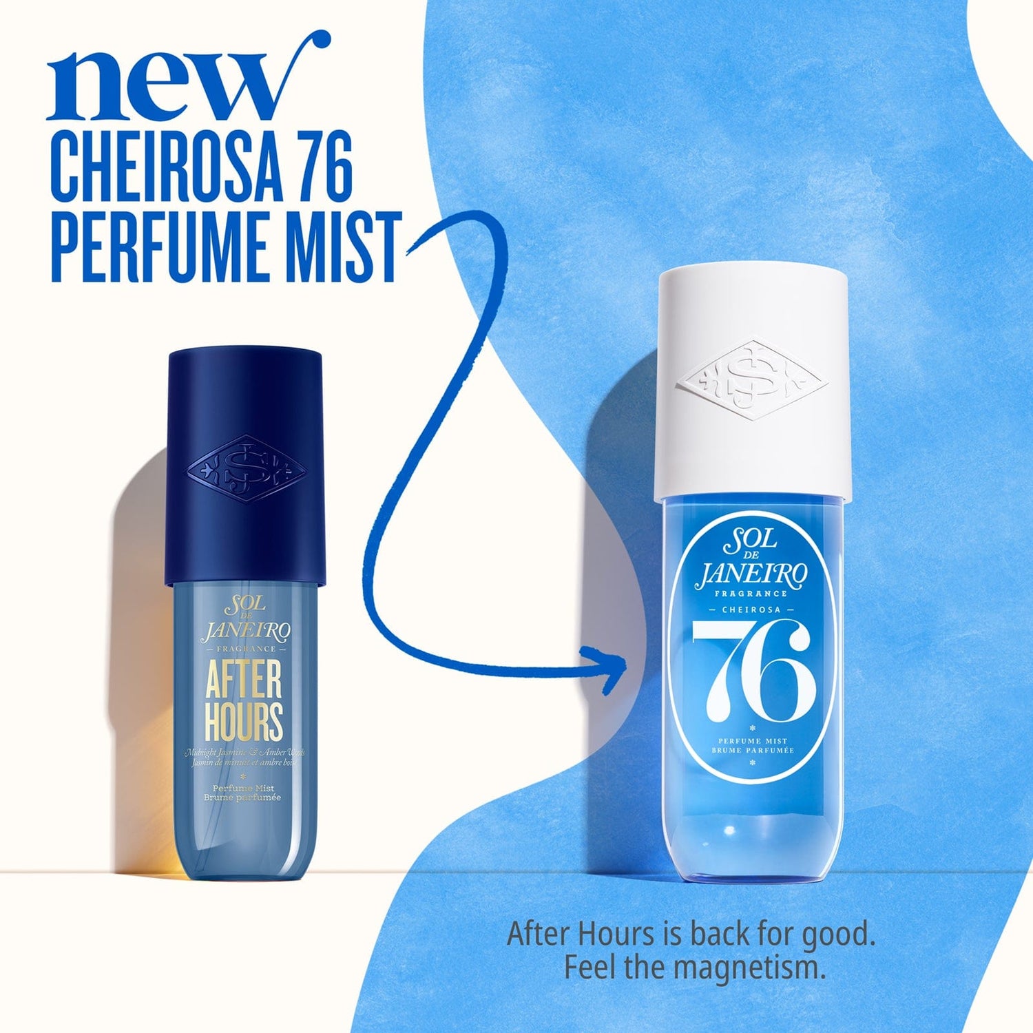 New cheirosa 76 perfume mist - after hours is back for good. Feel the magnetism. 