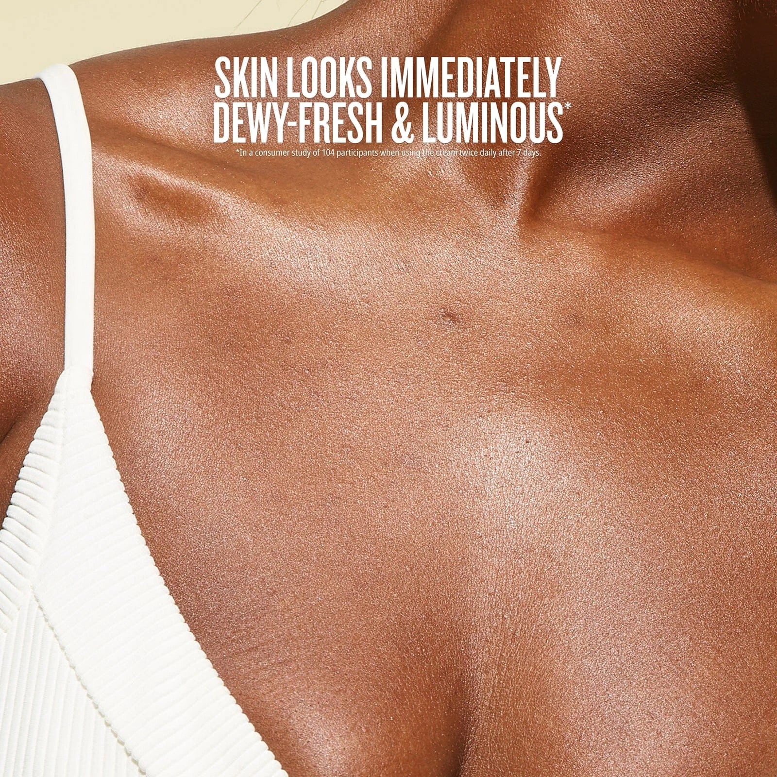 skin looks immediately dewy fresh and luminous*