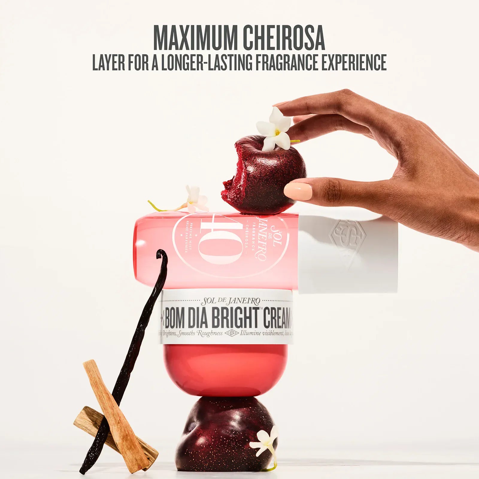 maximum cheirosa layer for a longer-lasting fragrance experience