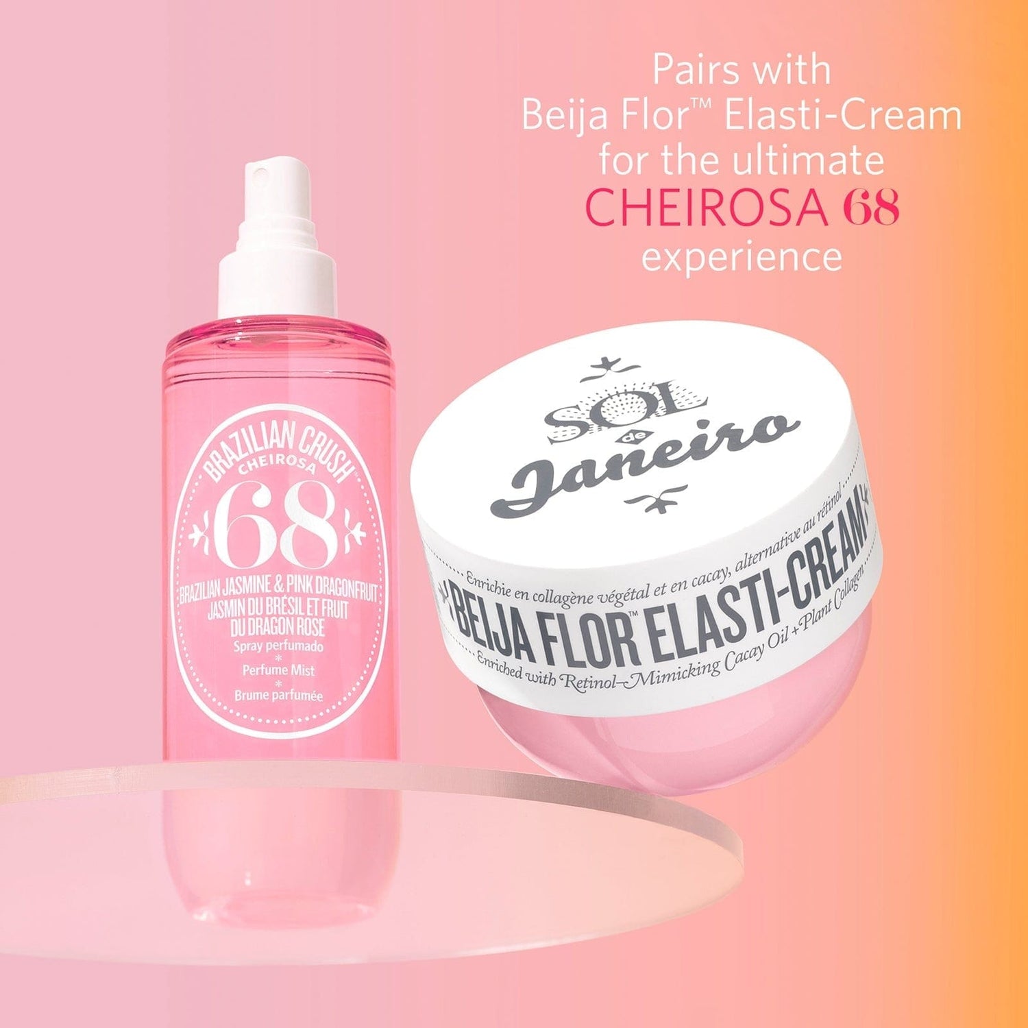 Pairs with Beija Flor Elasti-Cream for the ultimate cheirosa 68 experience