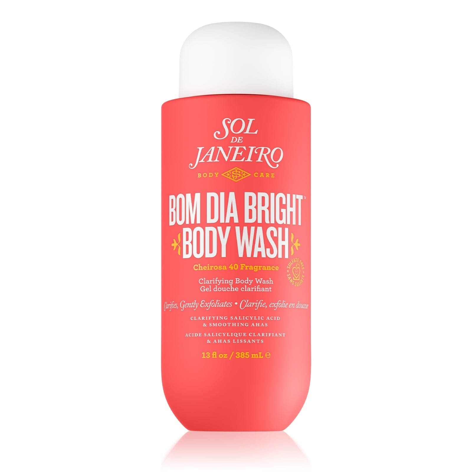Bom Dia Bright Clarifying AHA BHA Body Wash 385ml