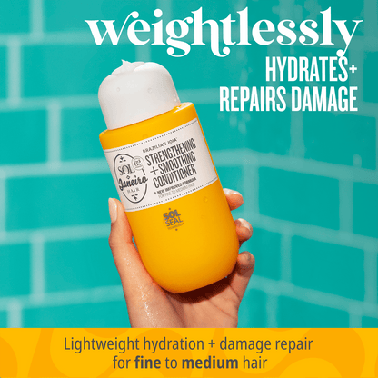 Weightlessly hydrates + repairs damage. Lightweight hydration + damage repair for fine to medium hair