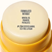 Formulated without mineral oil, parabens, phthalates, peta certified animal test-free and vega