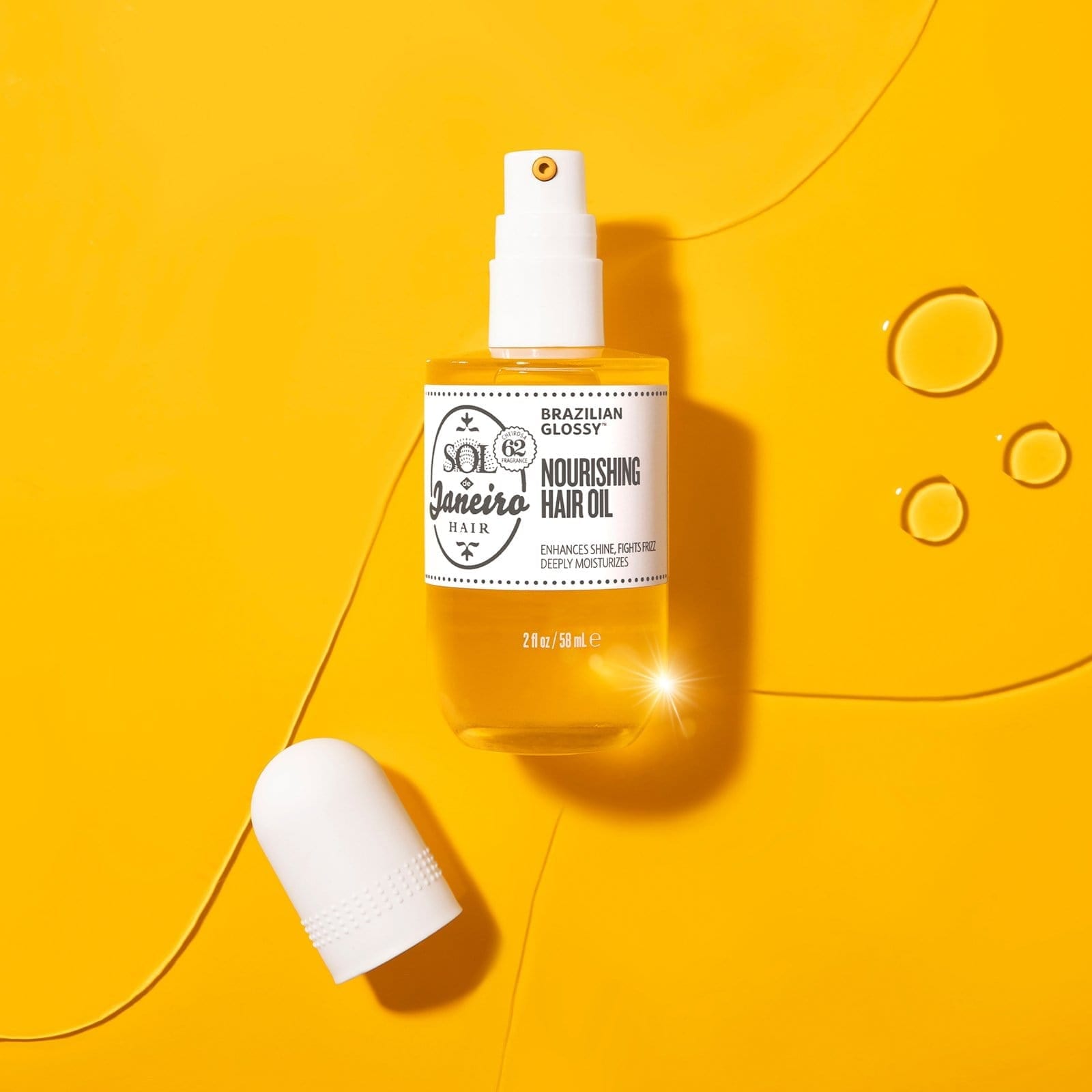 Brazilian Glossy™ Nourishing Hair Oil | Sol de Janeiro