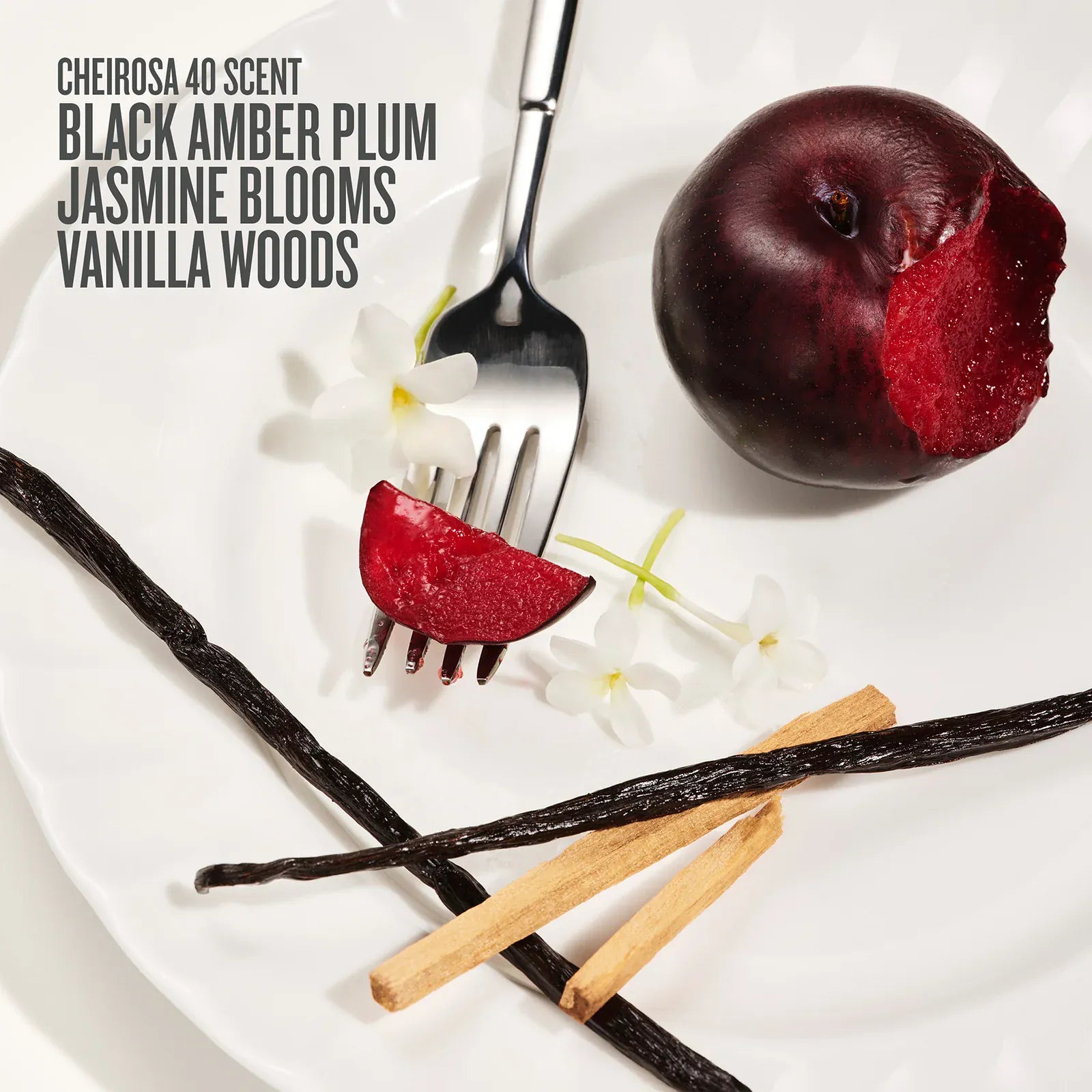 cheirosa 40 scent black amber plum jasmine blooms vanilla woods