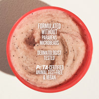 Formulated without parabens microbeeds dermatologist tested peta-certified animal test-free & vegan