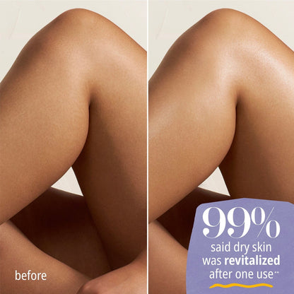 Before // After - 99% said dry skin was revitalized after one use**
