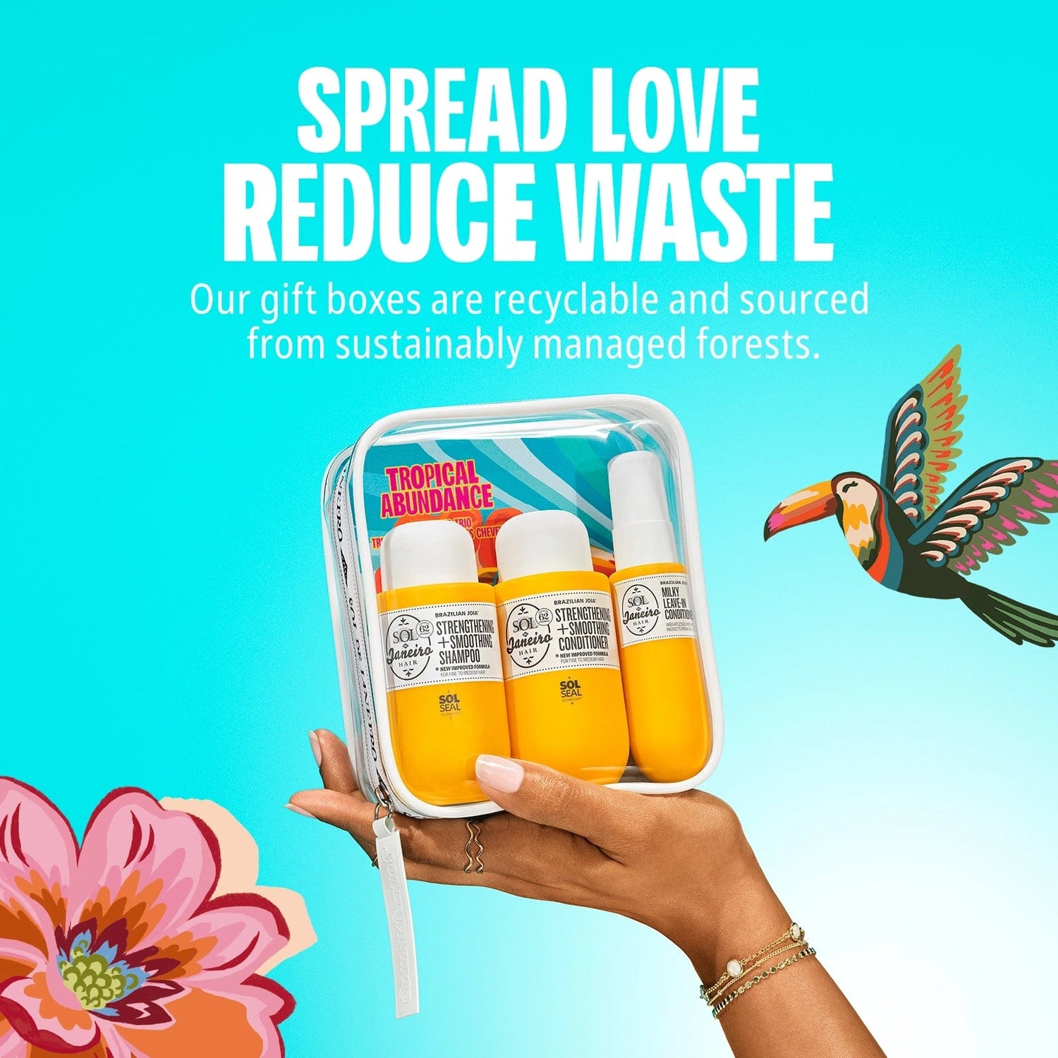 Spread love reduce waste. Our gift boxes are recyclable and sourced from sustainably managed forests.