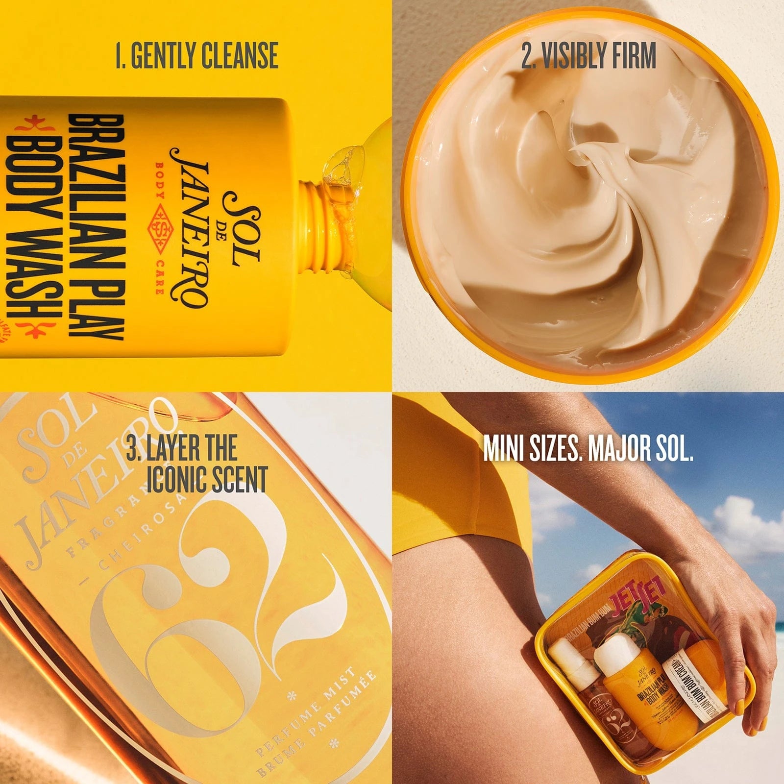 Bum Bum Jet Set - Travel Sized Body Care Trio - Sol de Janeiro Bum Bum Jet Set - Travel Sized Body Care Trio - Sol de Janeiro