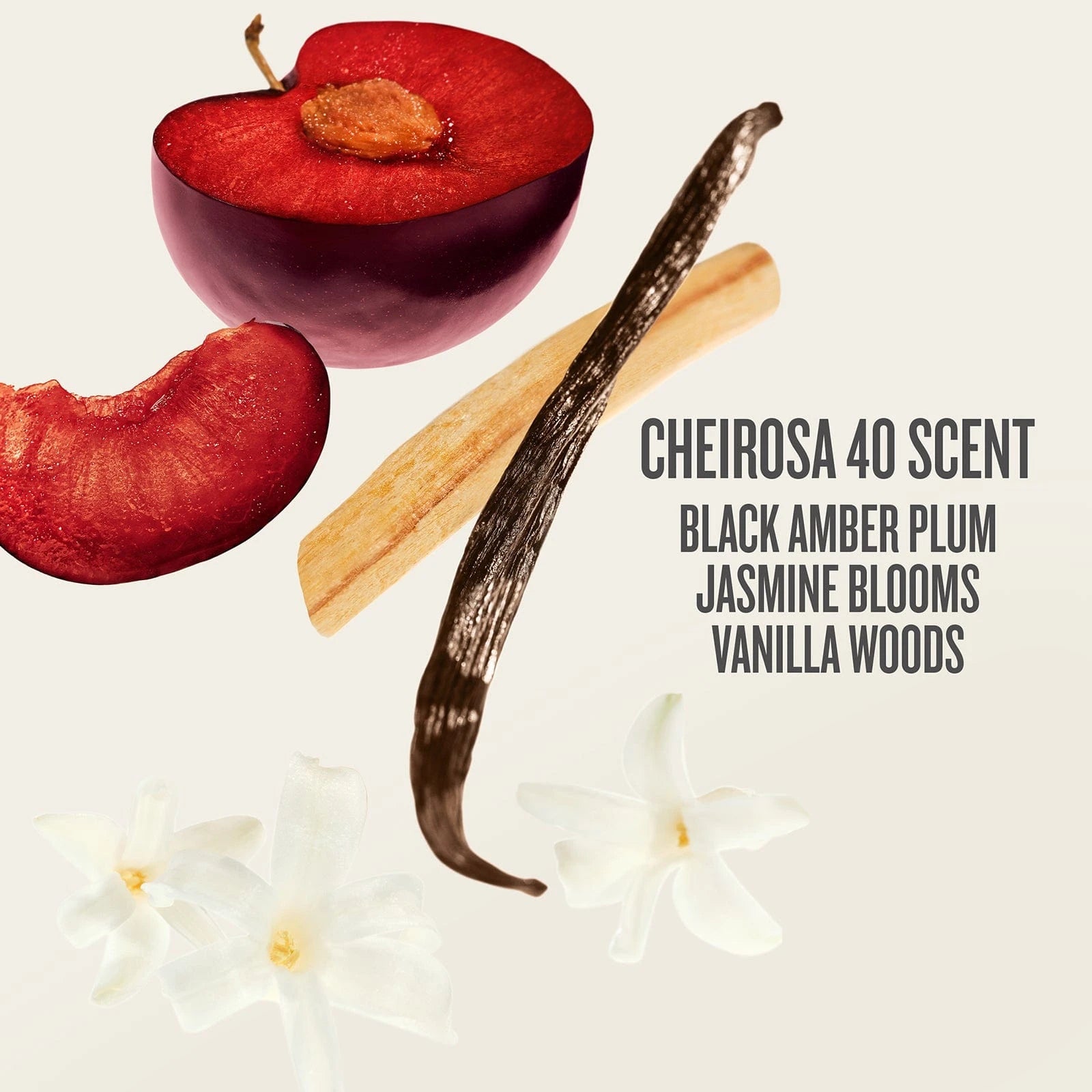 cheirosa 40 scent black amber plum jasmine blooms vanilla woods