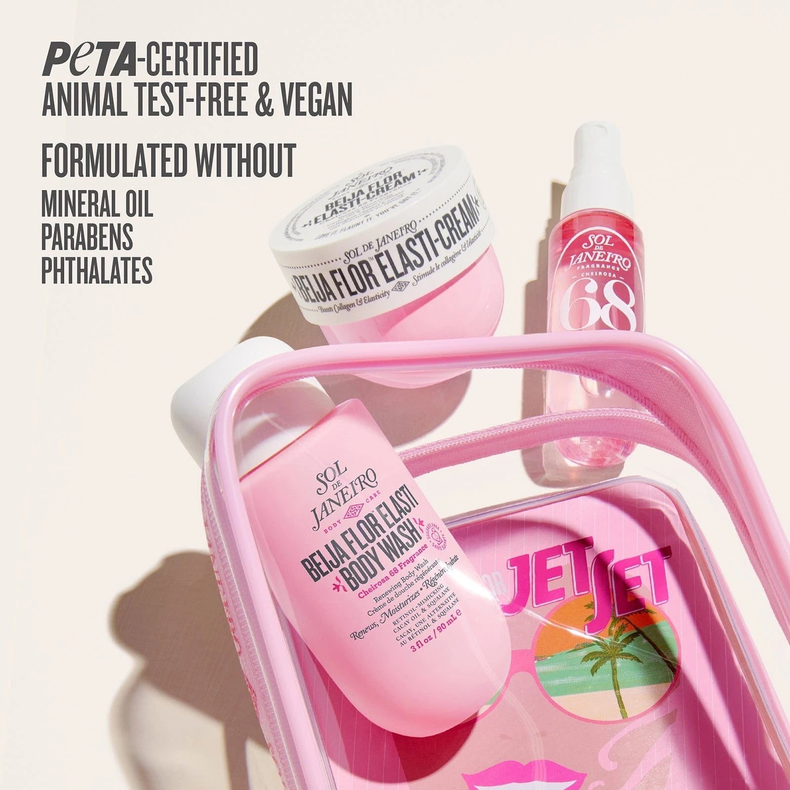 peta-certified animal test-free & vegan formulated without mineral oil, parabens, phthalates