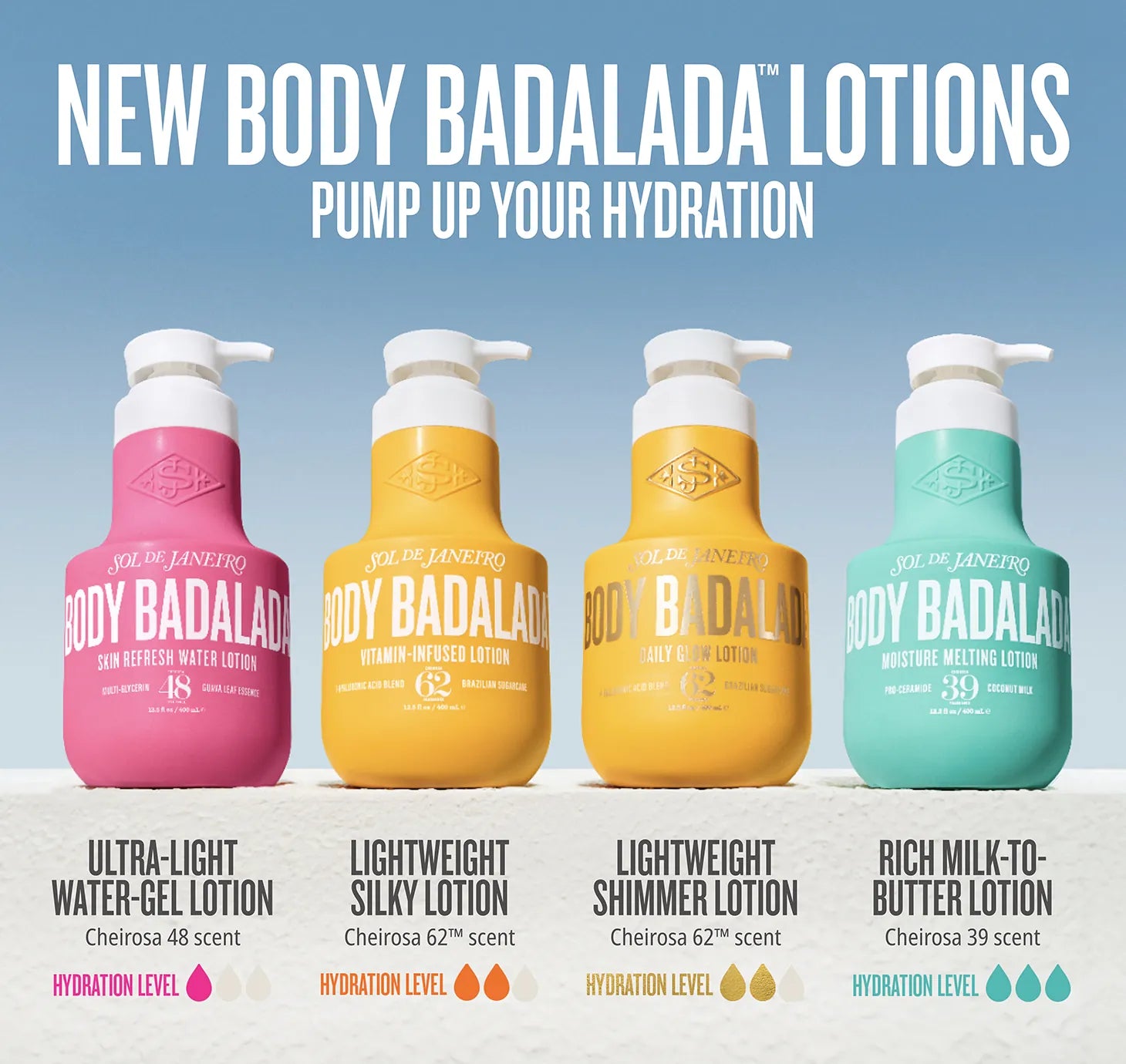 new body badalada lotions pump up your hydration