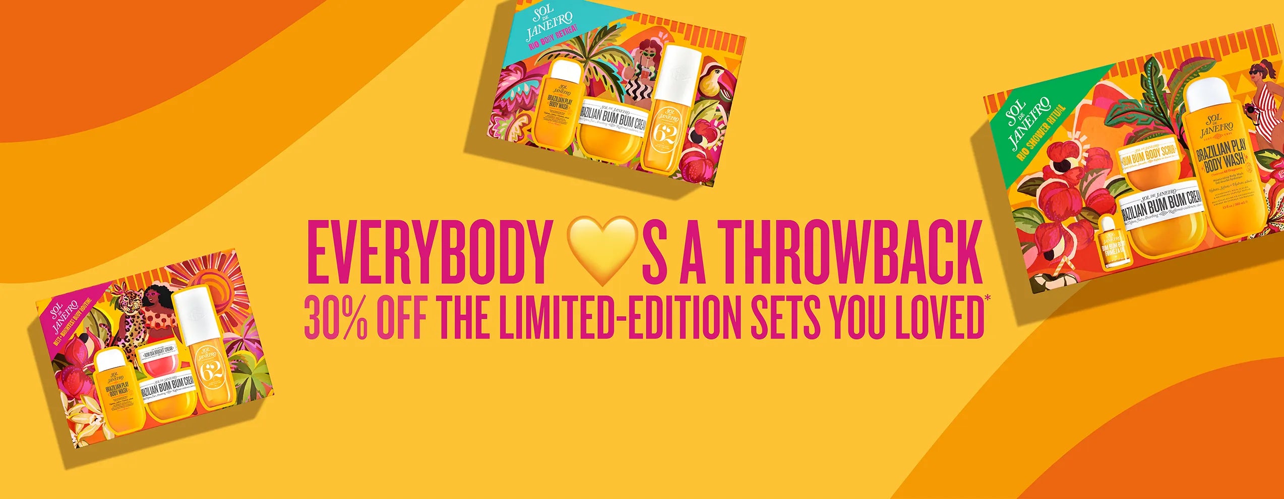 everybody loves a throwback 30%off the limited-edition sets you loved*