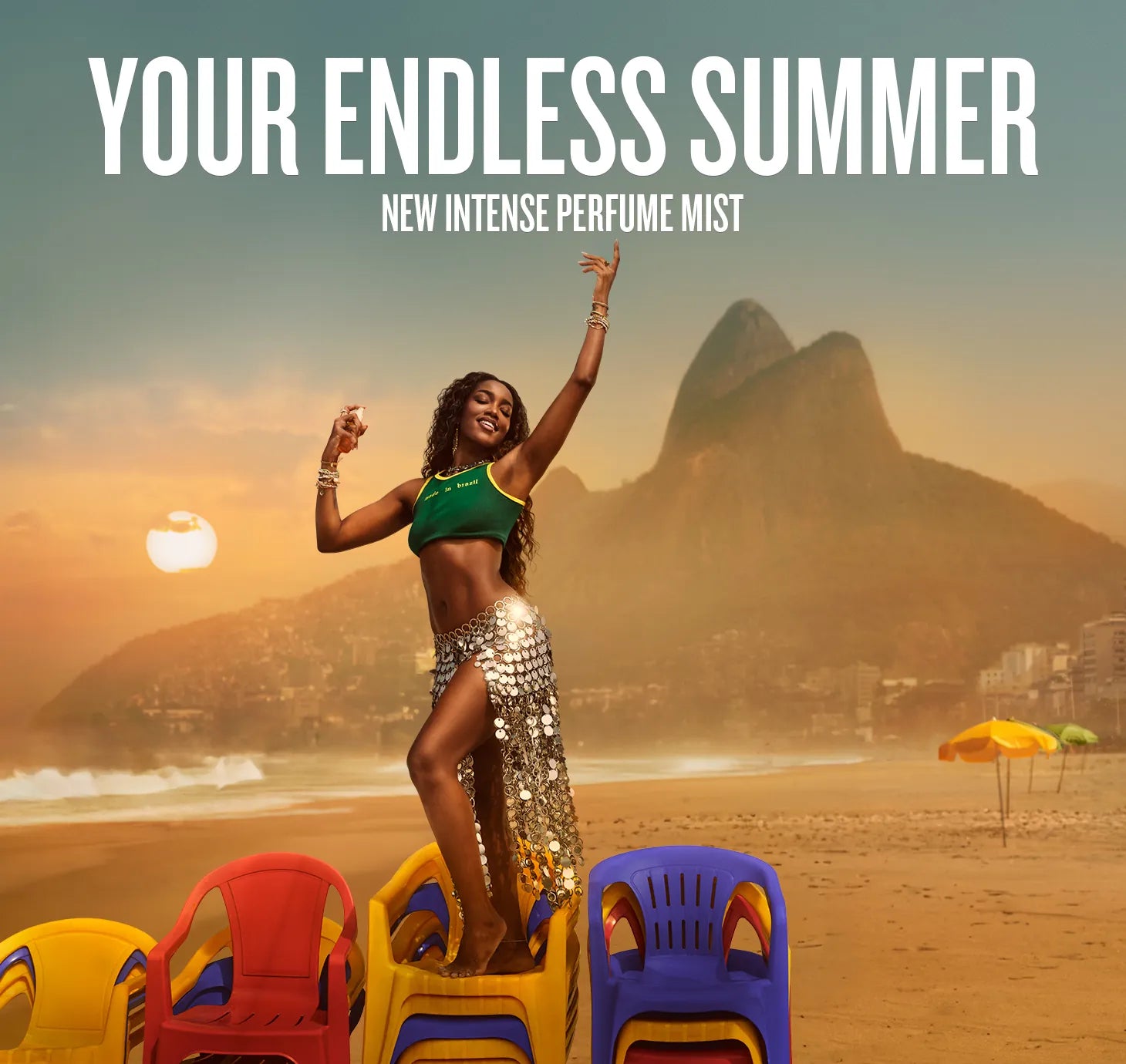 your endless summer new intense perfume mist