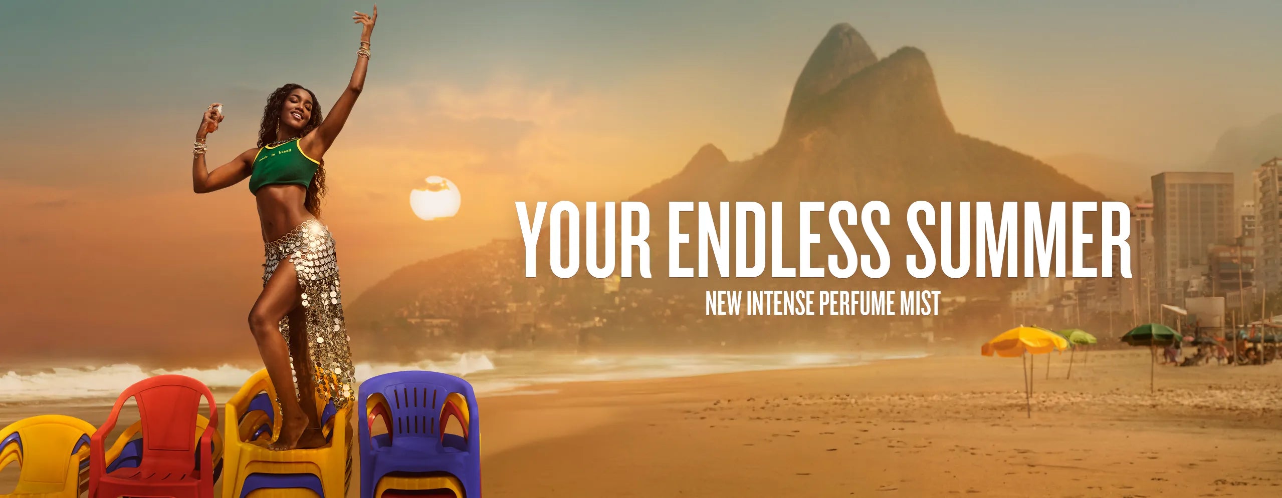 your endless summer new intense perfume mist