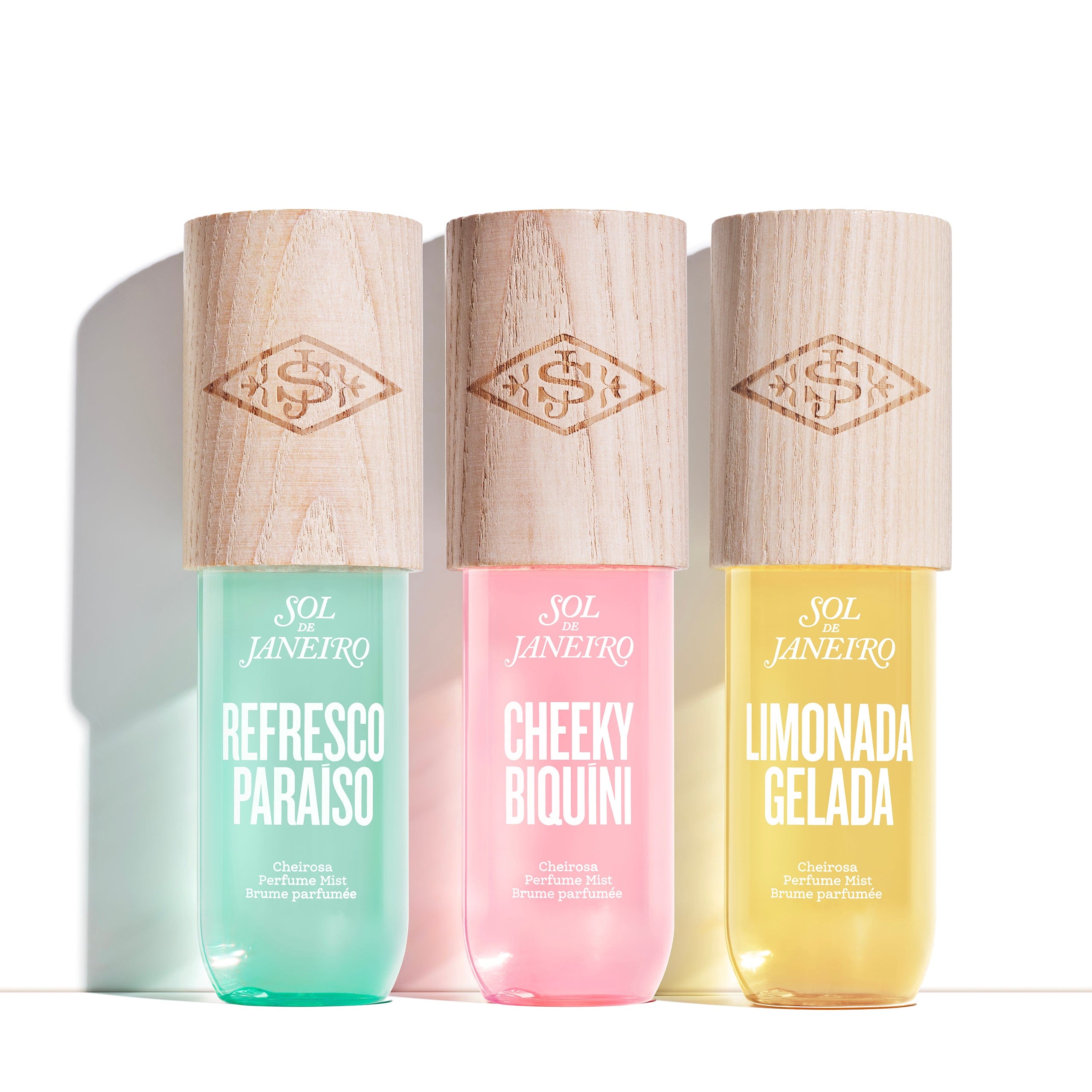 sol de janeiro ソルデジャネイロ　トラベルセット　デオドラント Bum Bum Jet Set - Travel Sized Body Care Trio - Sol de Janeiro