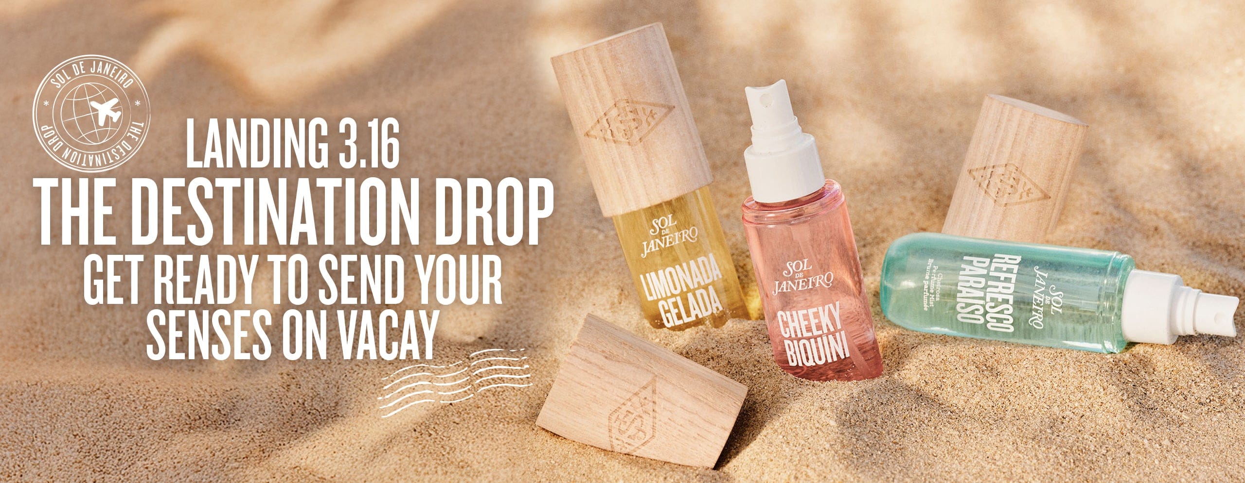 landing 3.16 the destination drop get ready to send ur senses on vacay