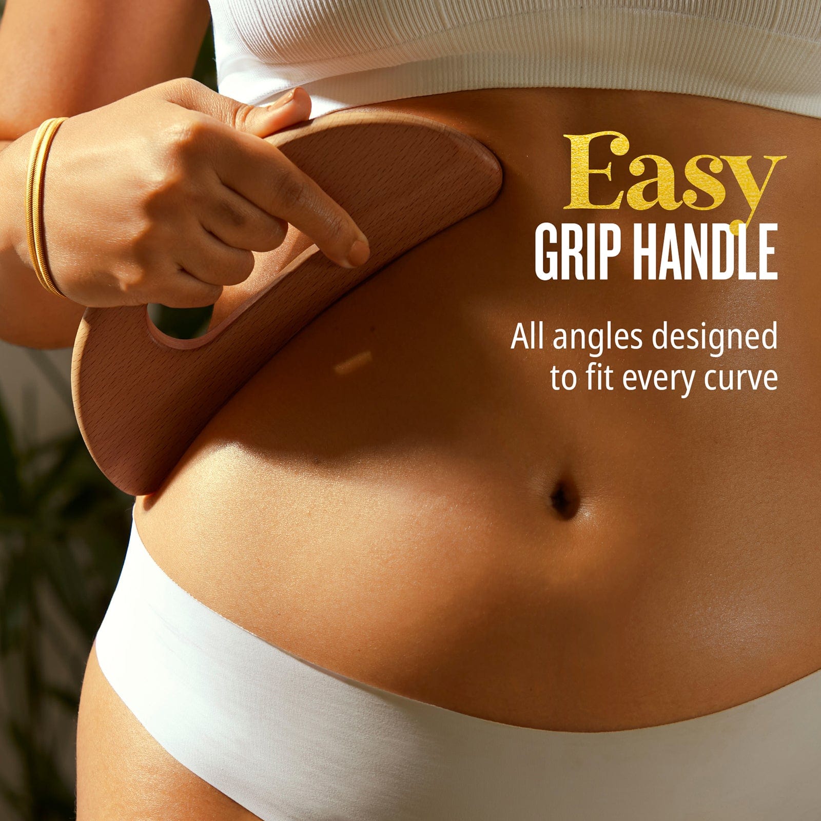 Easy grip handle, all angles designed to fit every curve