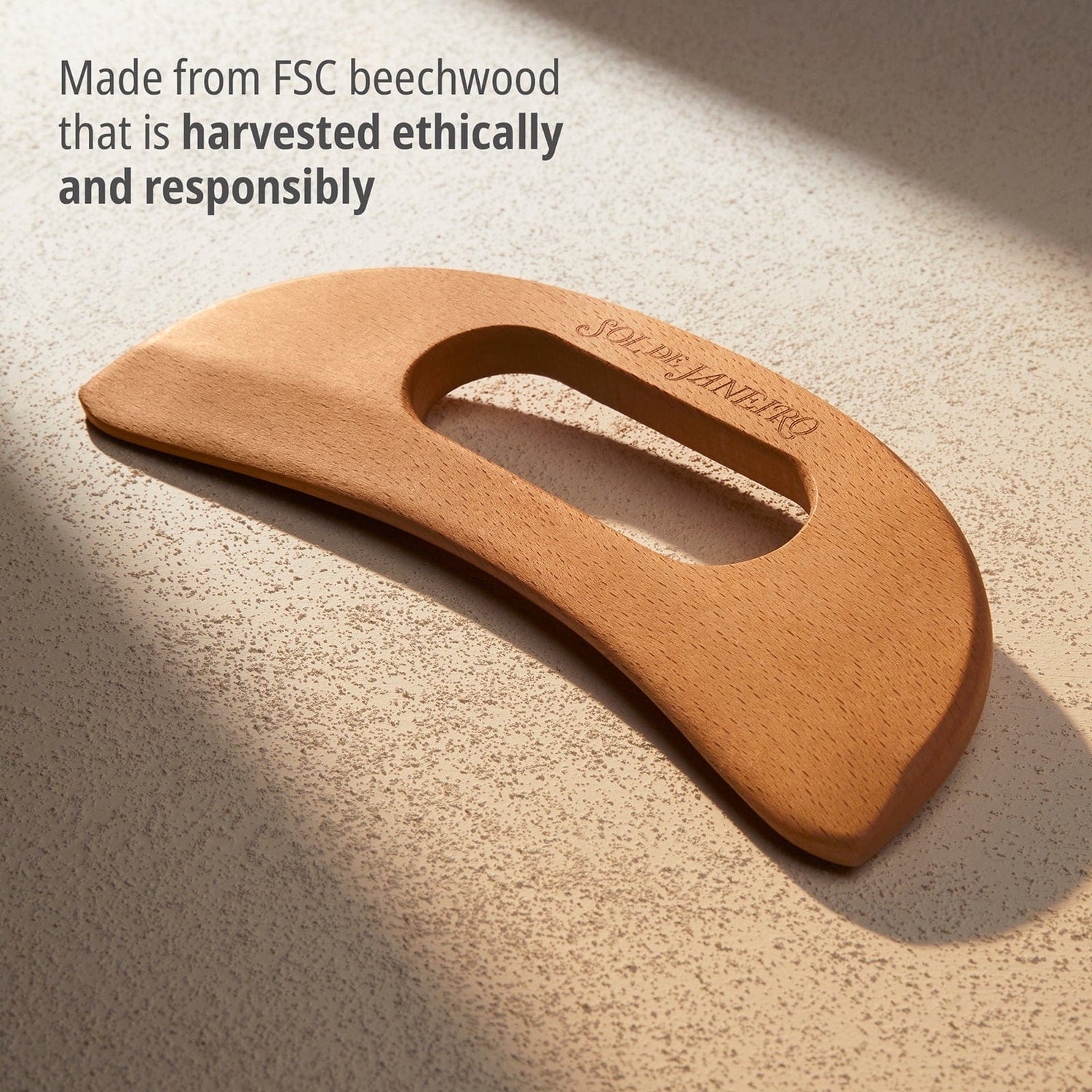 Made from FSC beechwood that is harvested ethically and responsibly