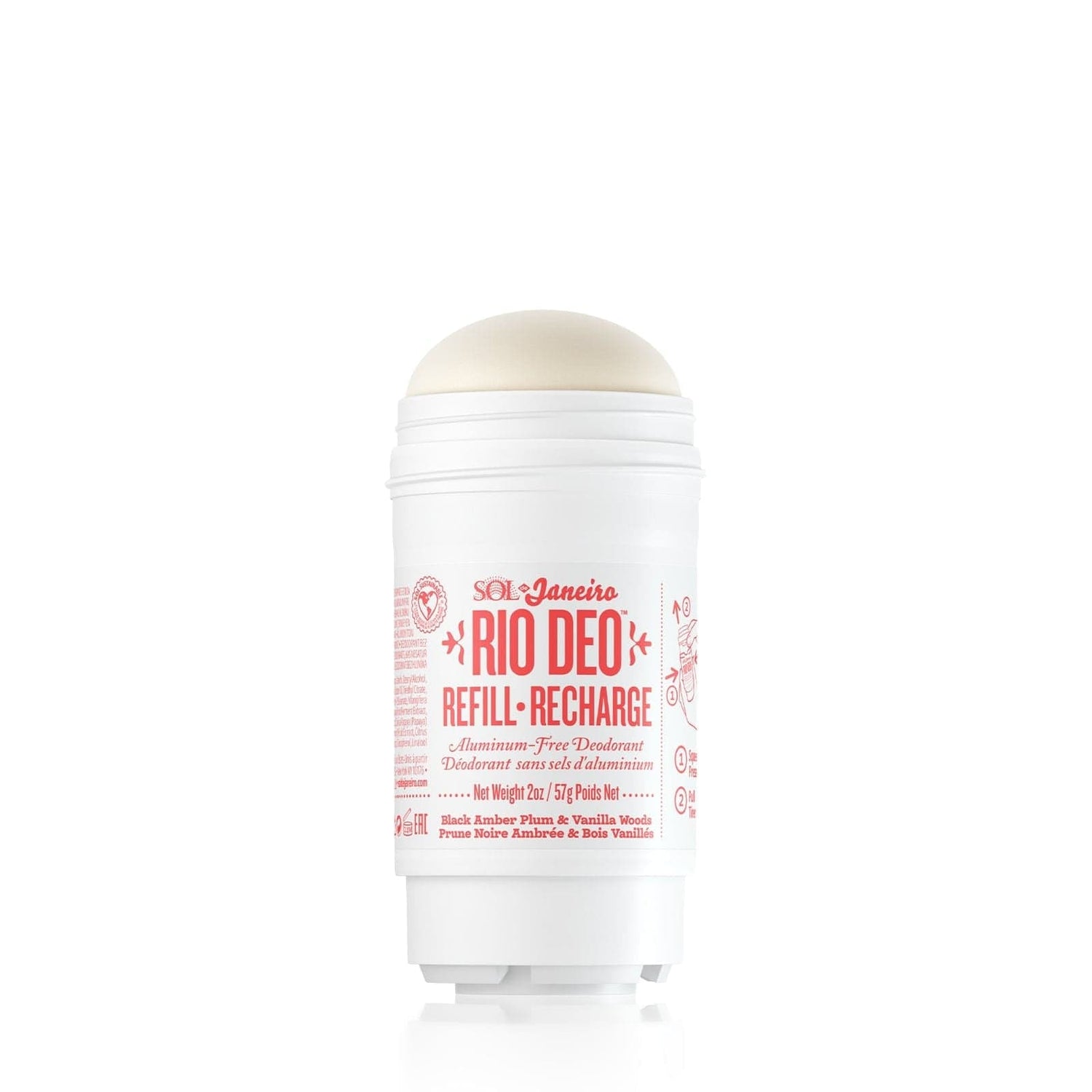 Rio deo aluminum free deodorant cheirosa 40 refill 