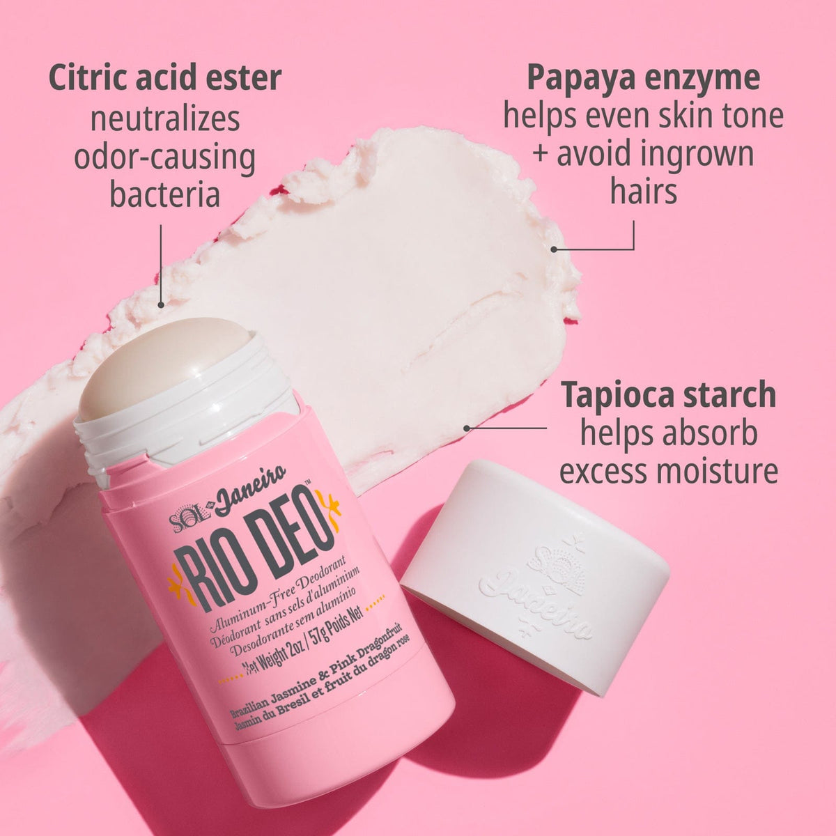 Javaad Deo Rio Deo Aluminum-Free Deodorant Cheirosa 68 – Sol de Janeiro