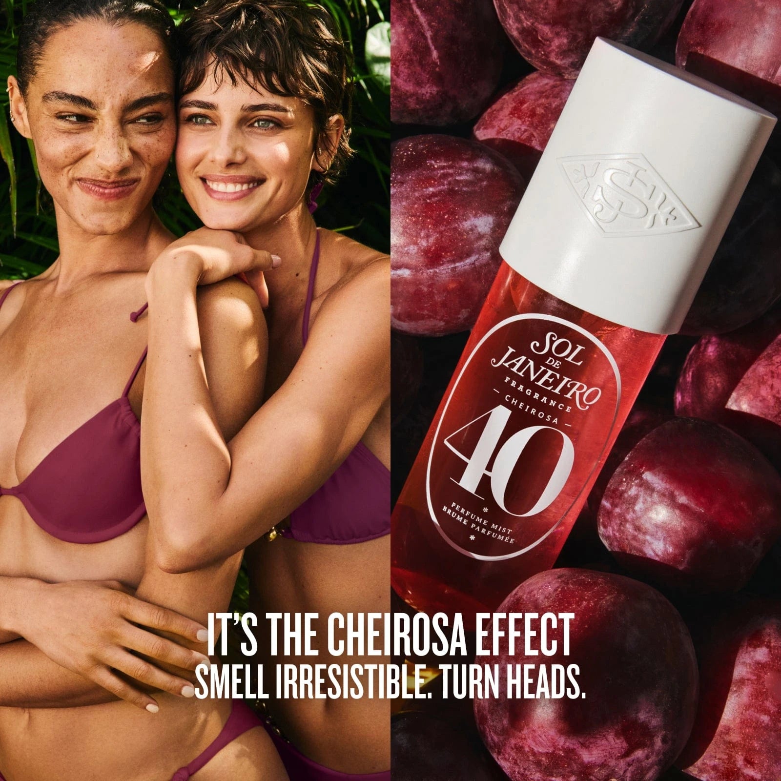 Its the cheriosa effect smell irresistible. turn heads.