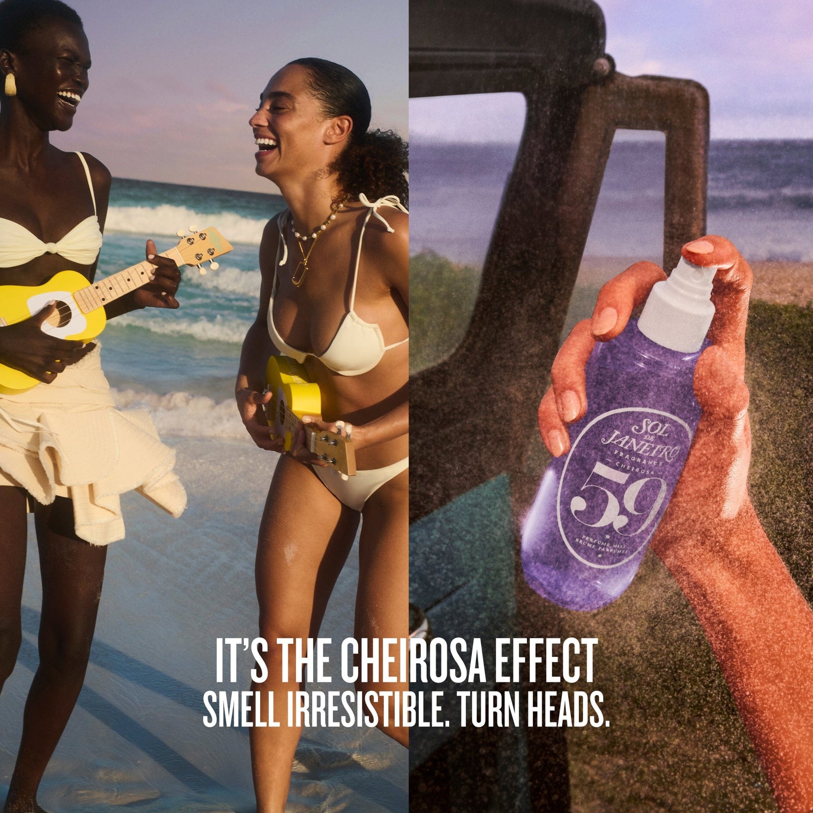 Its the cheirosa effect smell irresistible. turn heads.
