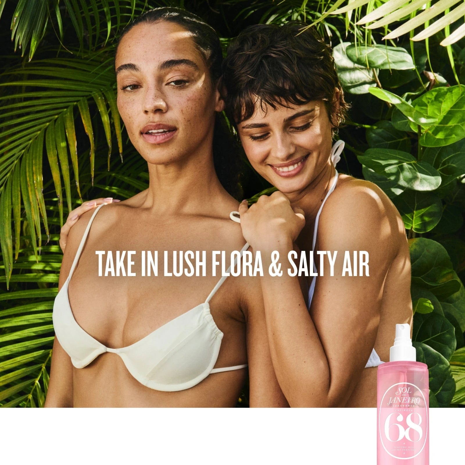 take in lush flora & salty air