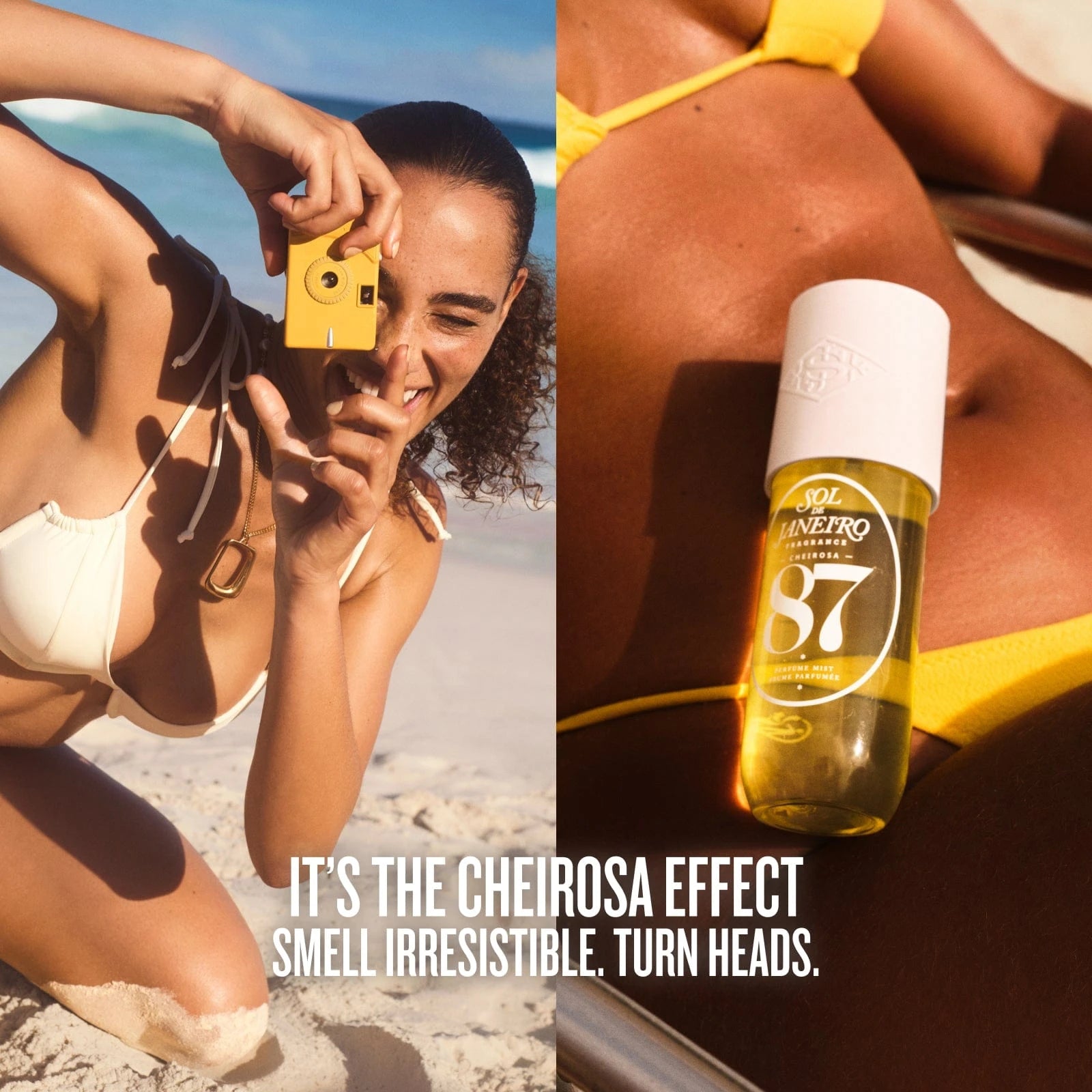 its the cheirosa effect smell irresistible. turn heads.