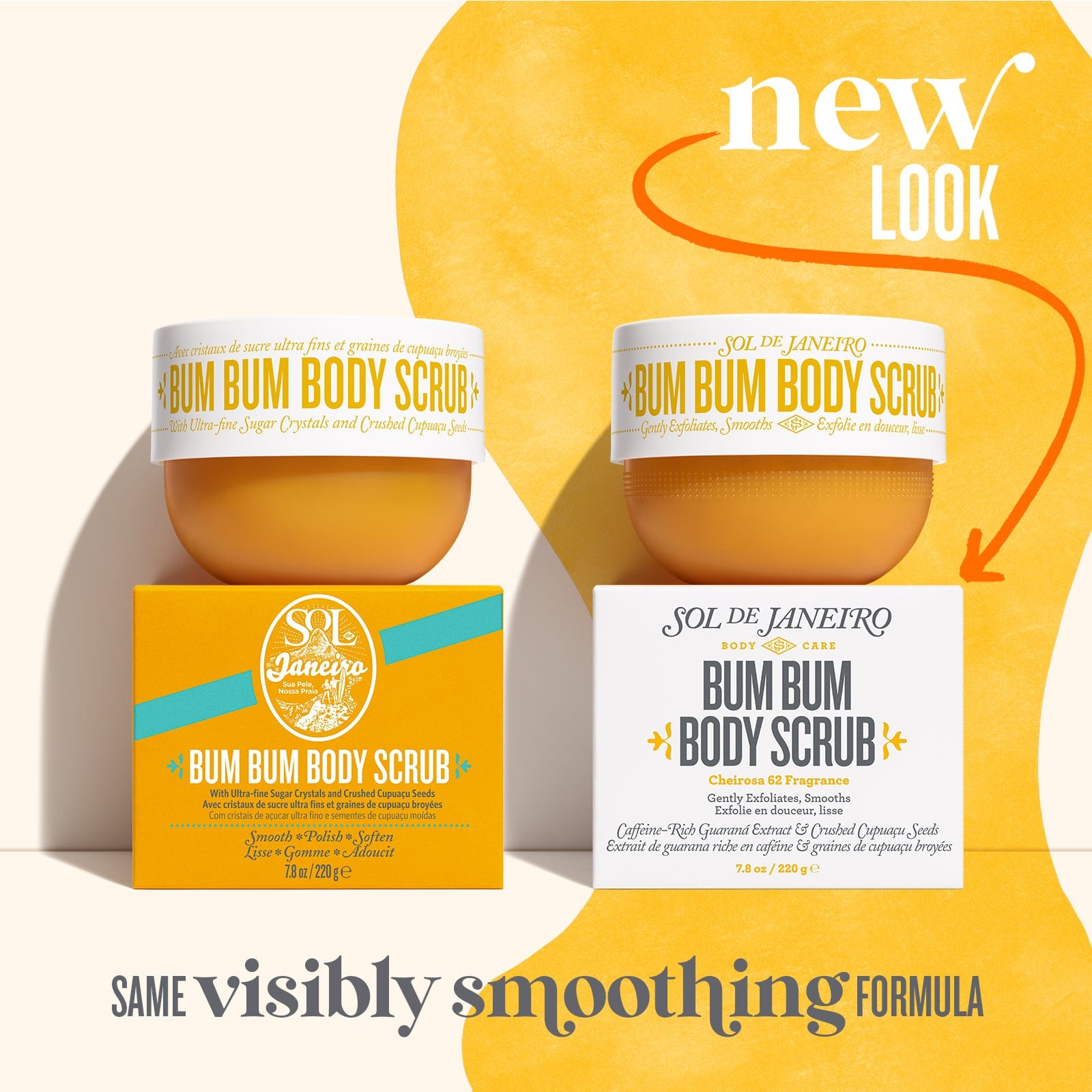 Bum Bum Body Scrub For Soft Glowing Skin Sol de Janeiro