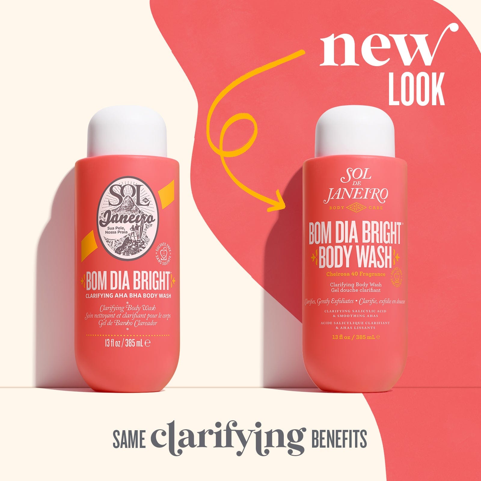 New look - same clarifying formula 