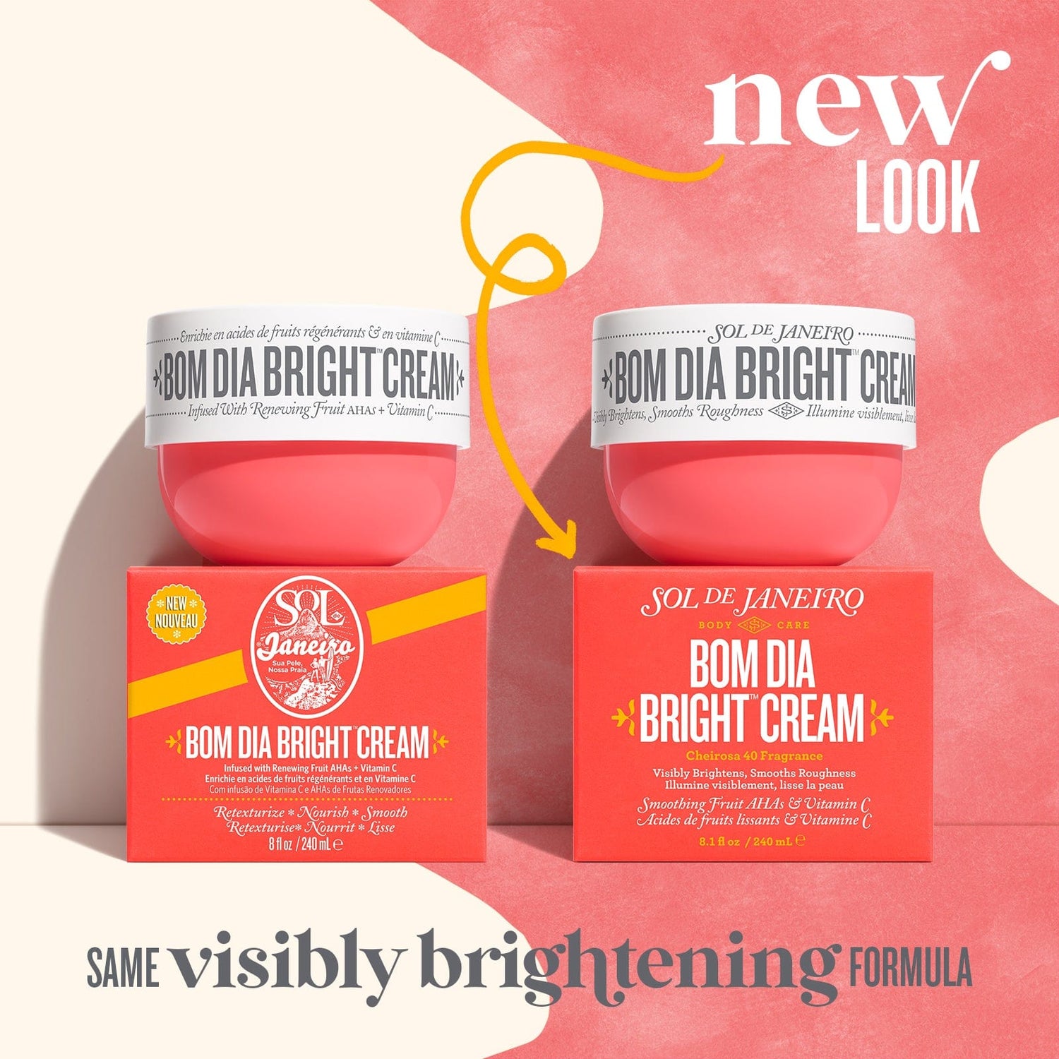 New Look - same visibly brightening formula 