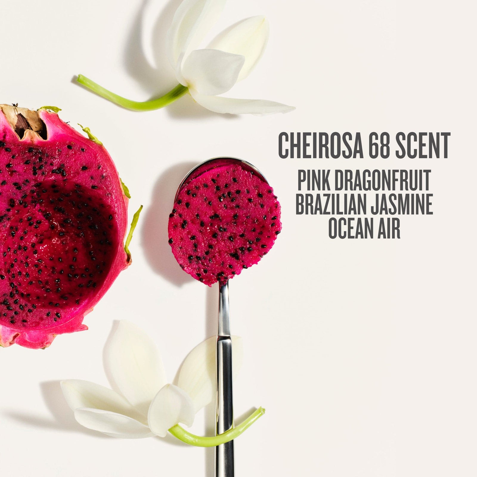 cheirosa 68 scent pink dragonfruit, brazilian jasmine ocean air