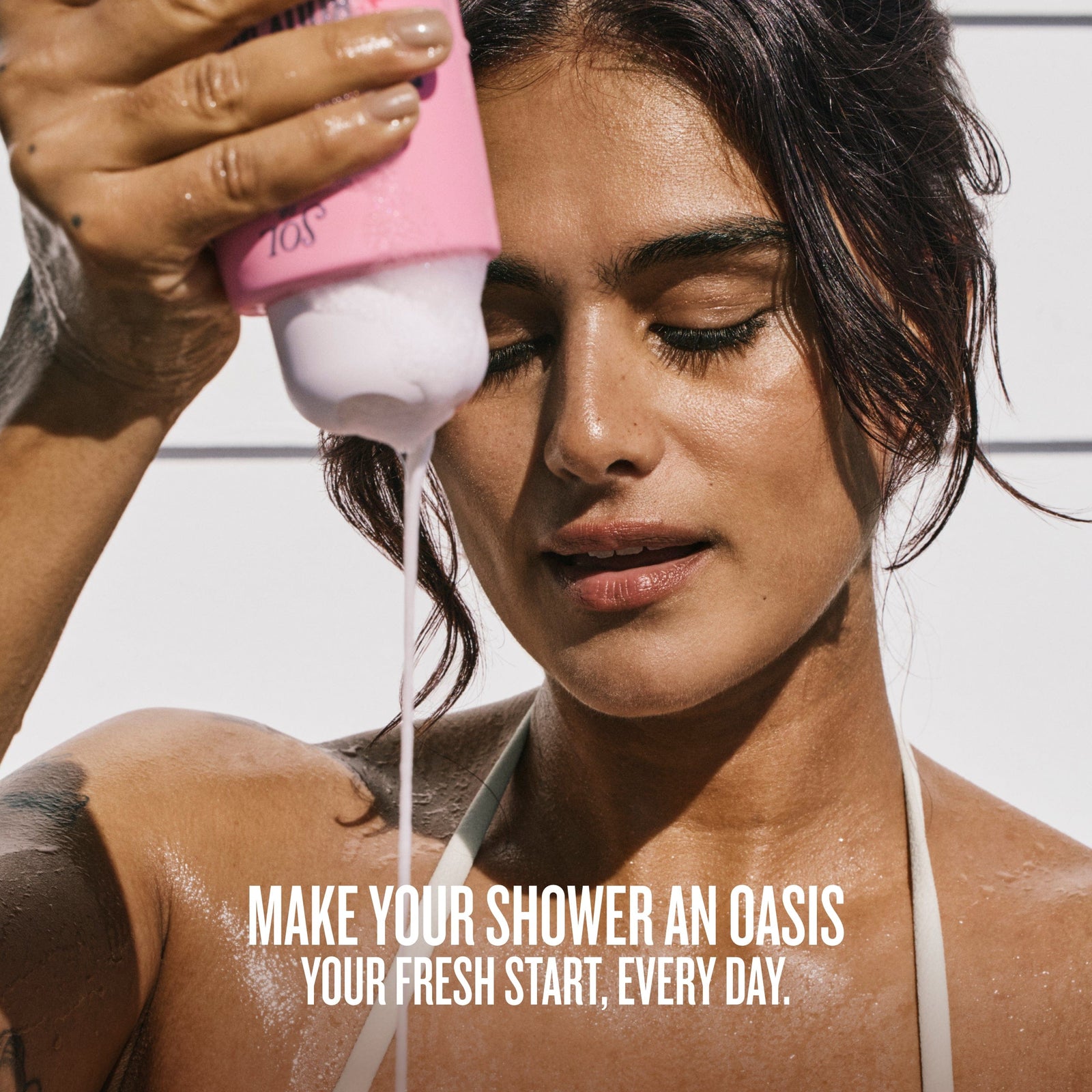 make your shower an oasis your fresh start, everyday