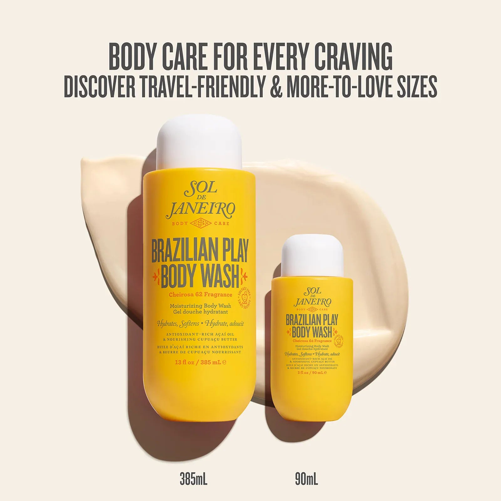 body care for every craving discover travel-friendly and more to love sizes