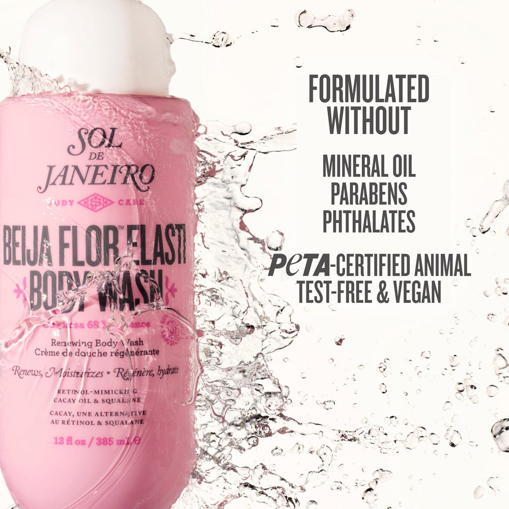 Formulated without mineral oils parabens phthaalates peta-certified animal -test