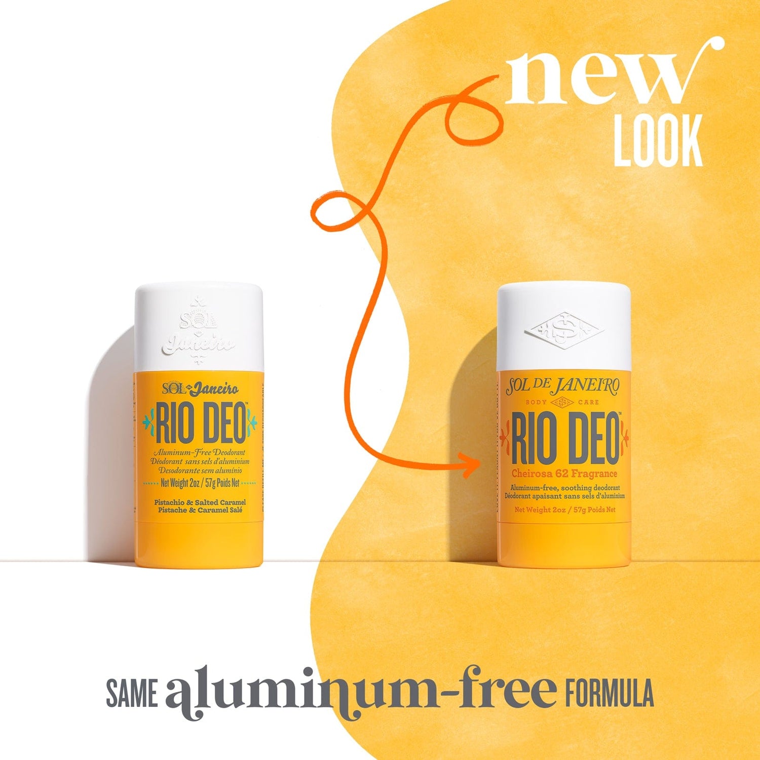 New Look - same aluminum-free formula 