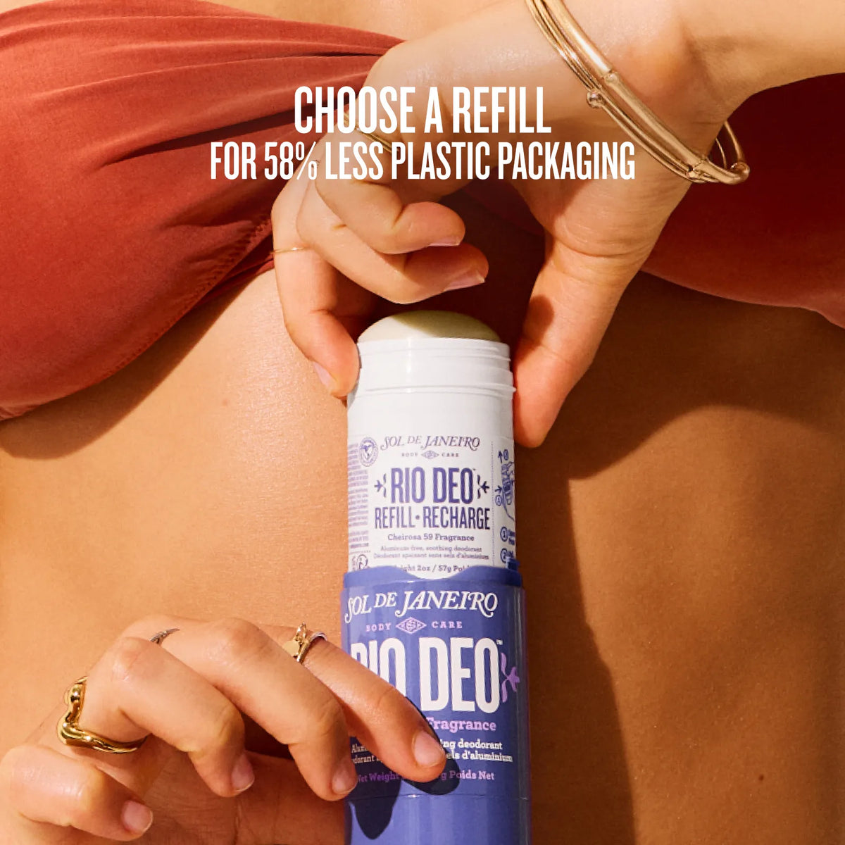 Rio Deo Aluminum-Free Deodorant - Cheirosa 59